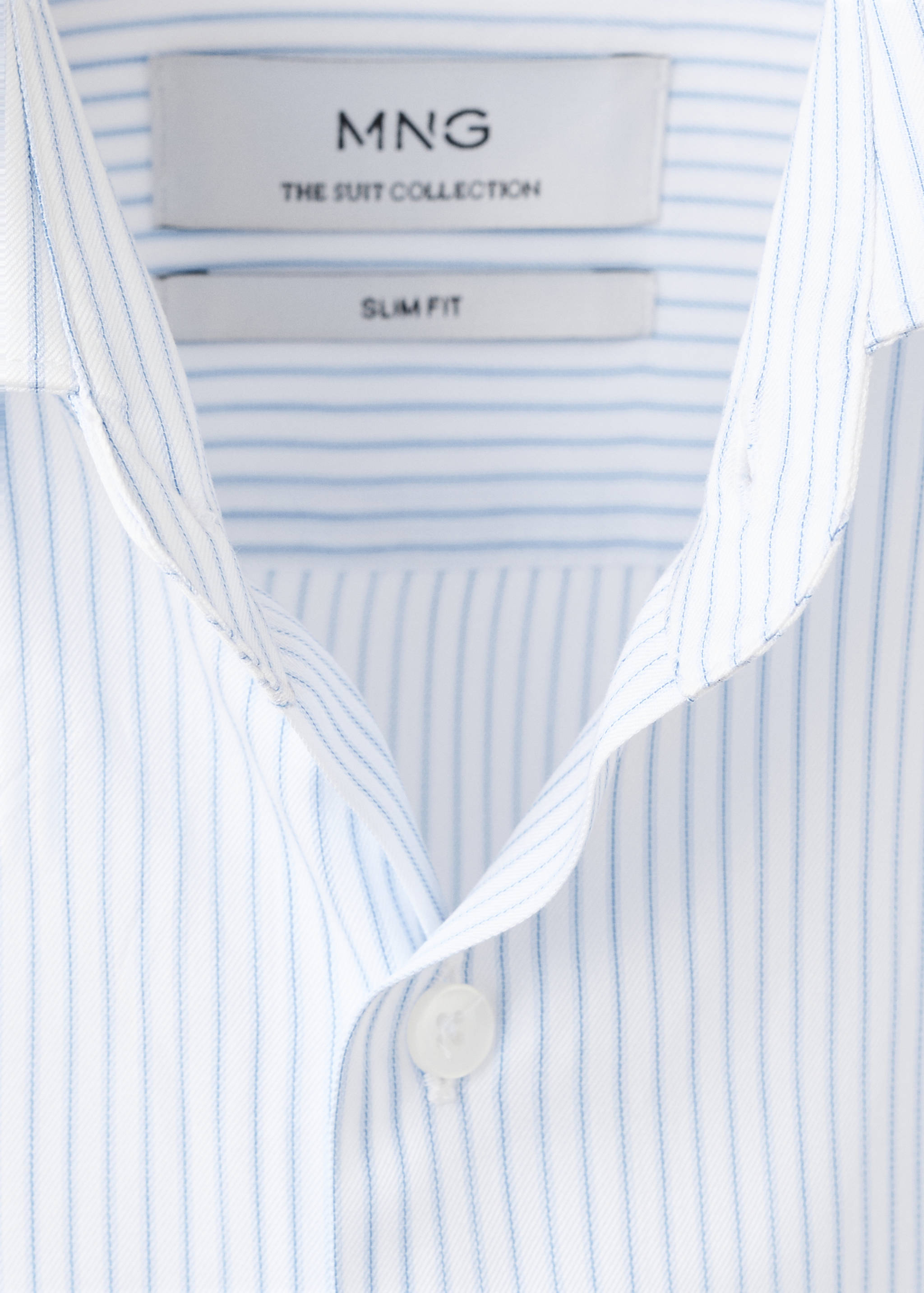 Slim fit cotton suit shirt - Details of the article 8