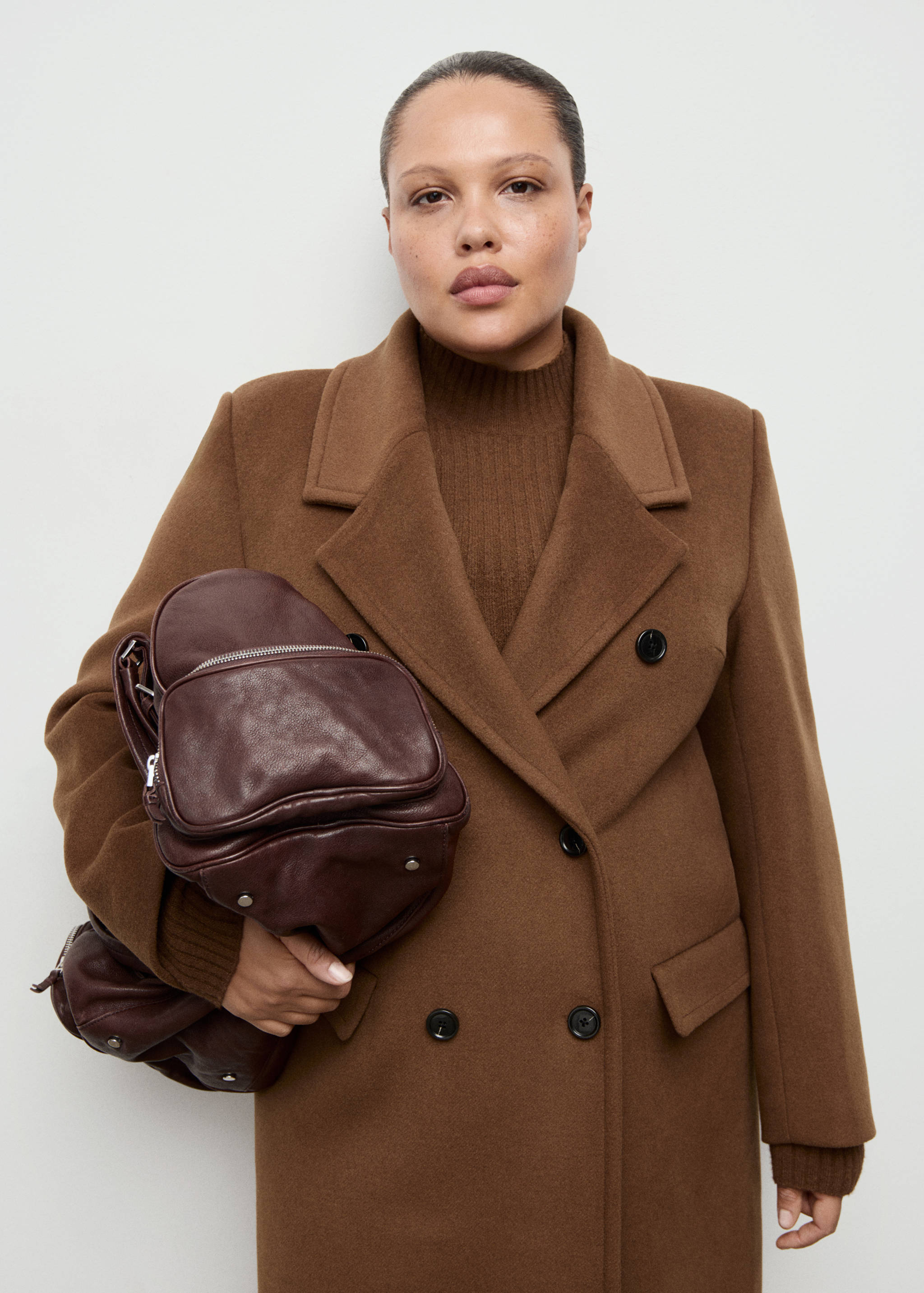 Manteau en laine à double boutonnage - Détail de l'article 5