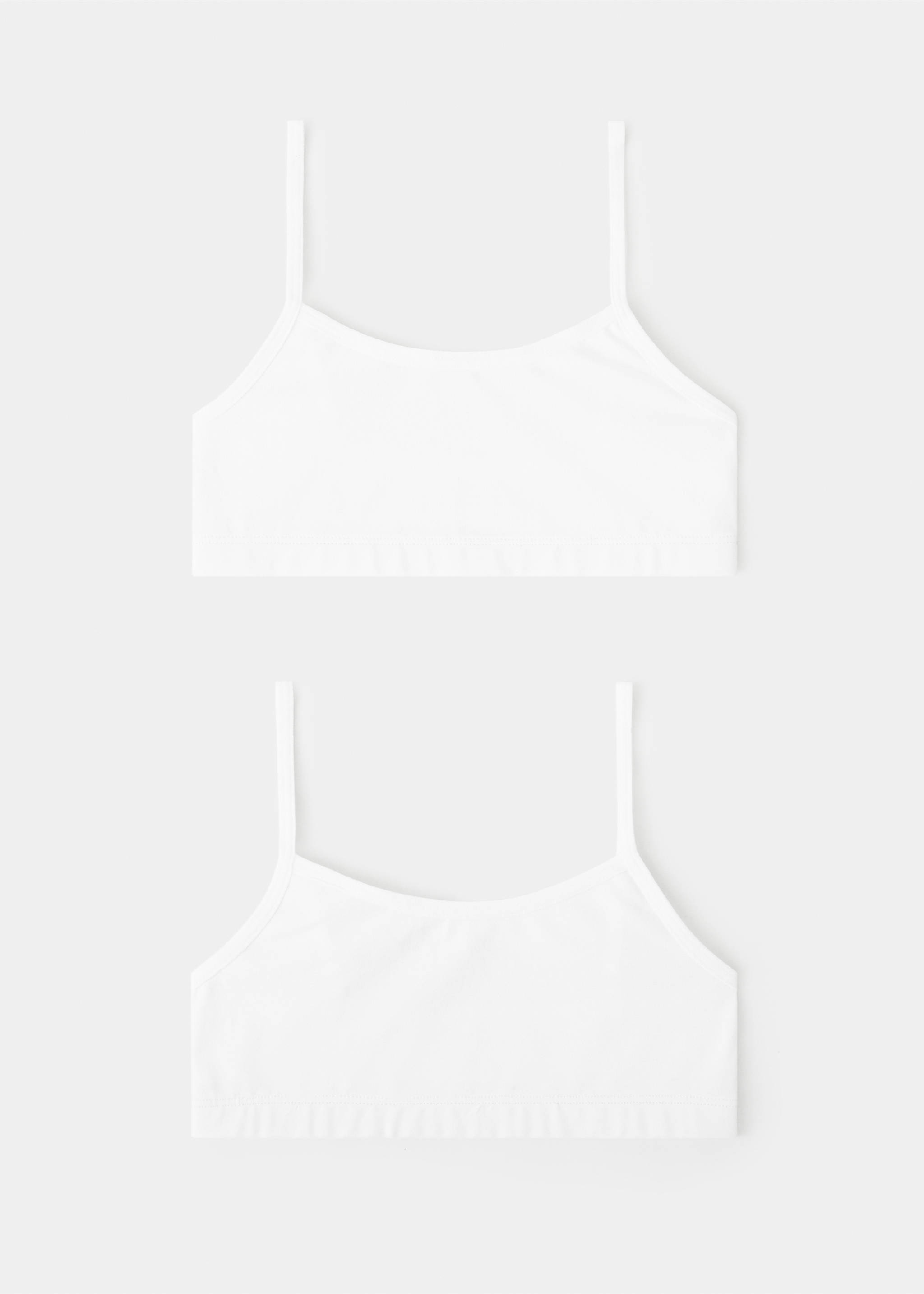 Sostenidor bandó cotó - Revers de l'article, Blanc trencat. Ref: 27091232-00.