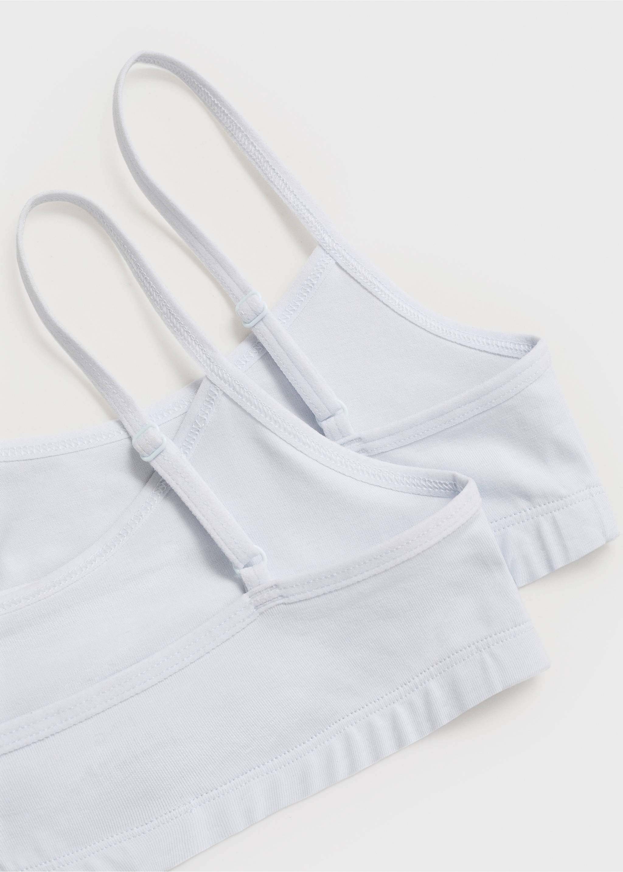 Bra katun bandeau - Rincian barang 8, Biru Langit. Ref: 27091232-00.