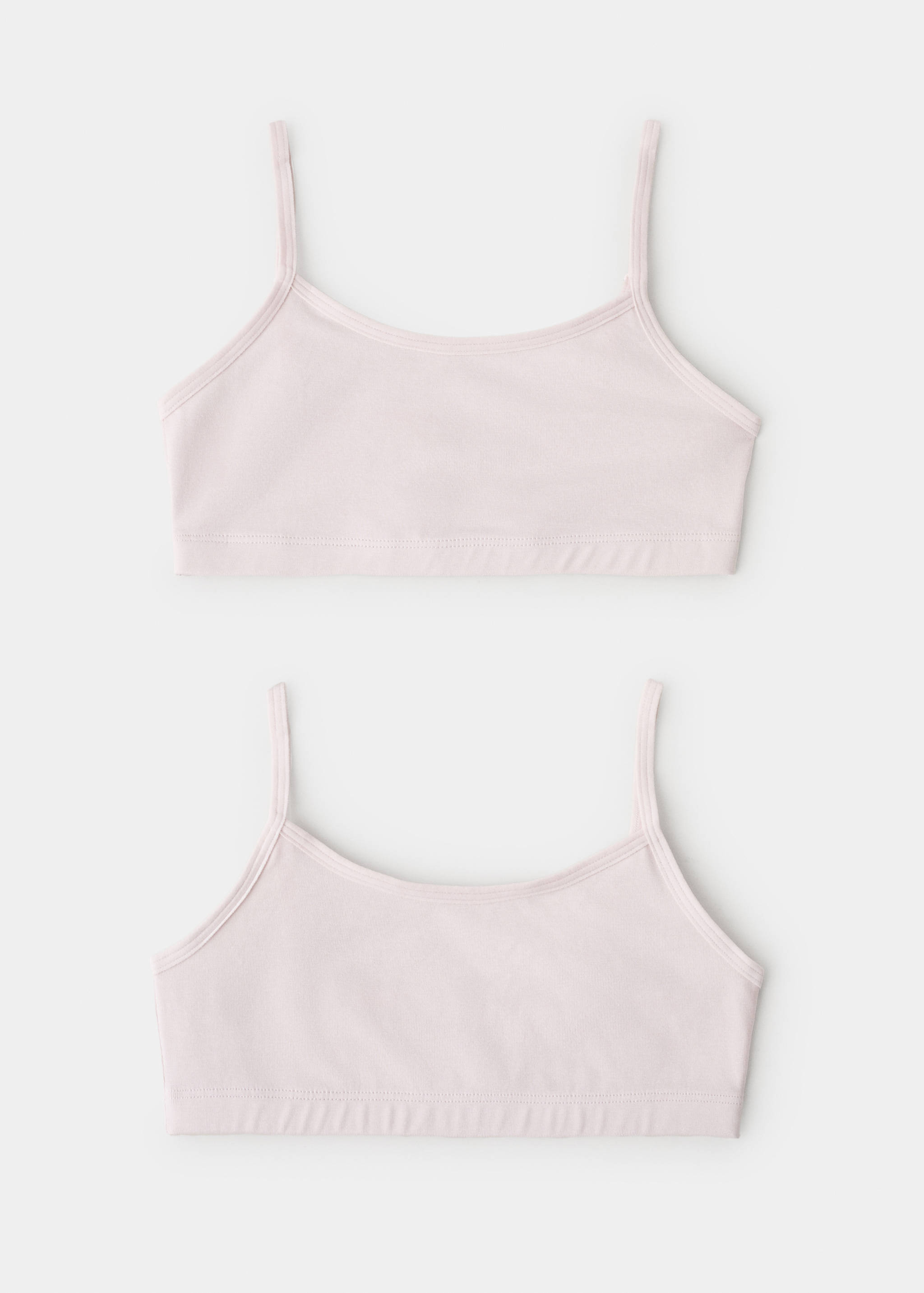 Soutien-gorge bandeau coton - Verso de l’article