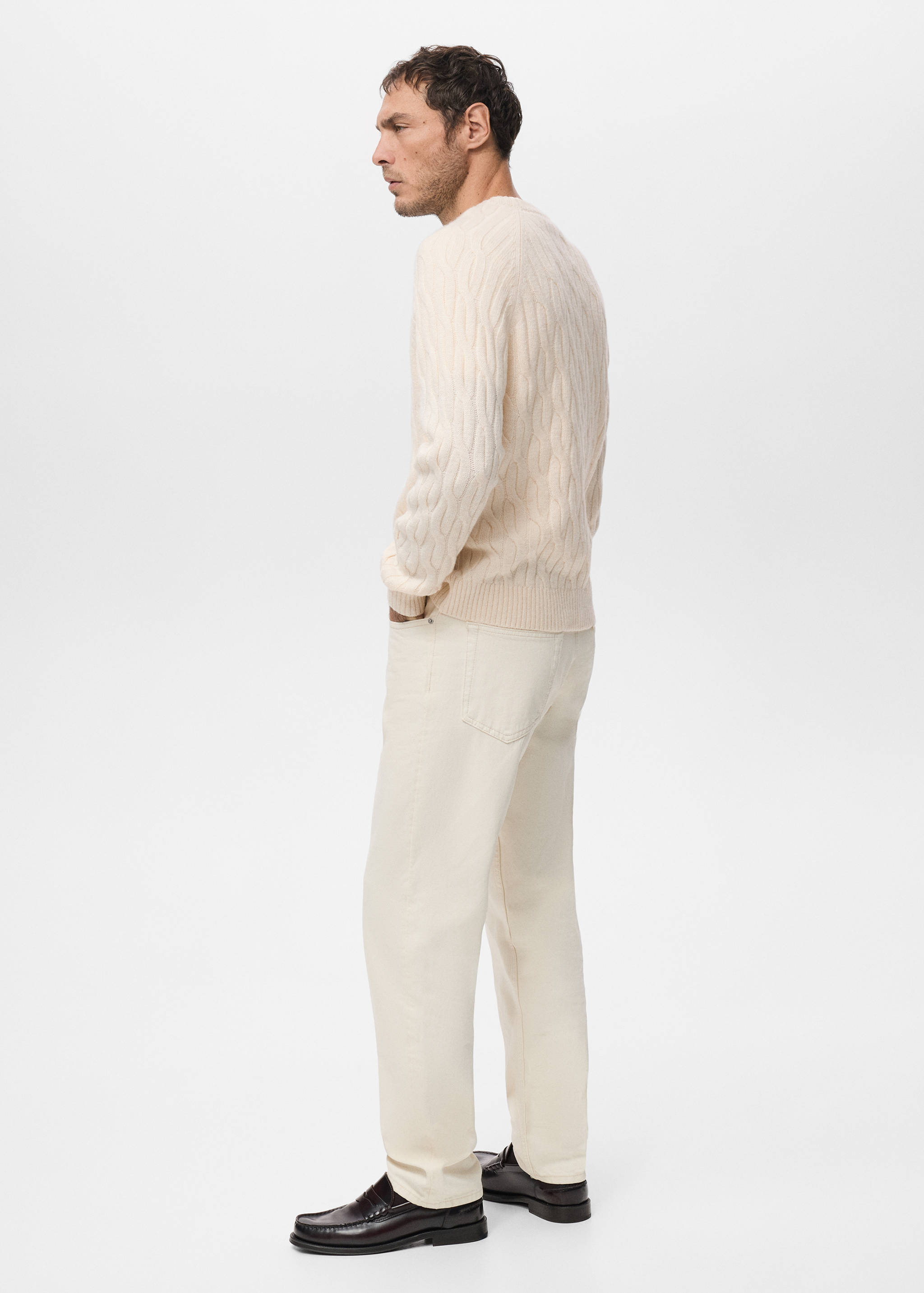 Cable-knit sweater - Details of the article 1