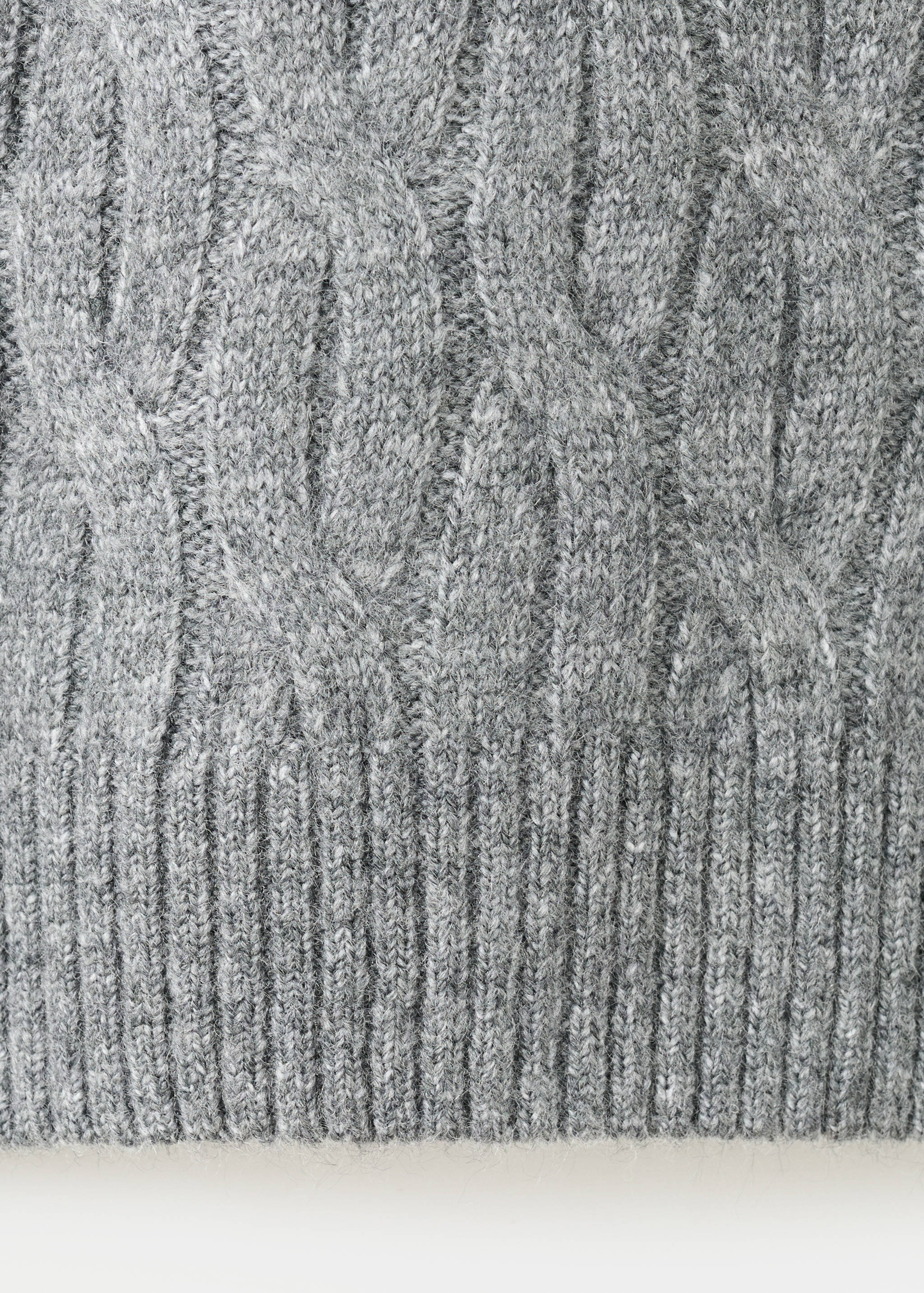 كنزة محبوكة بنمط الجدائل - تفاصيل المنتج 8