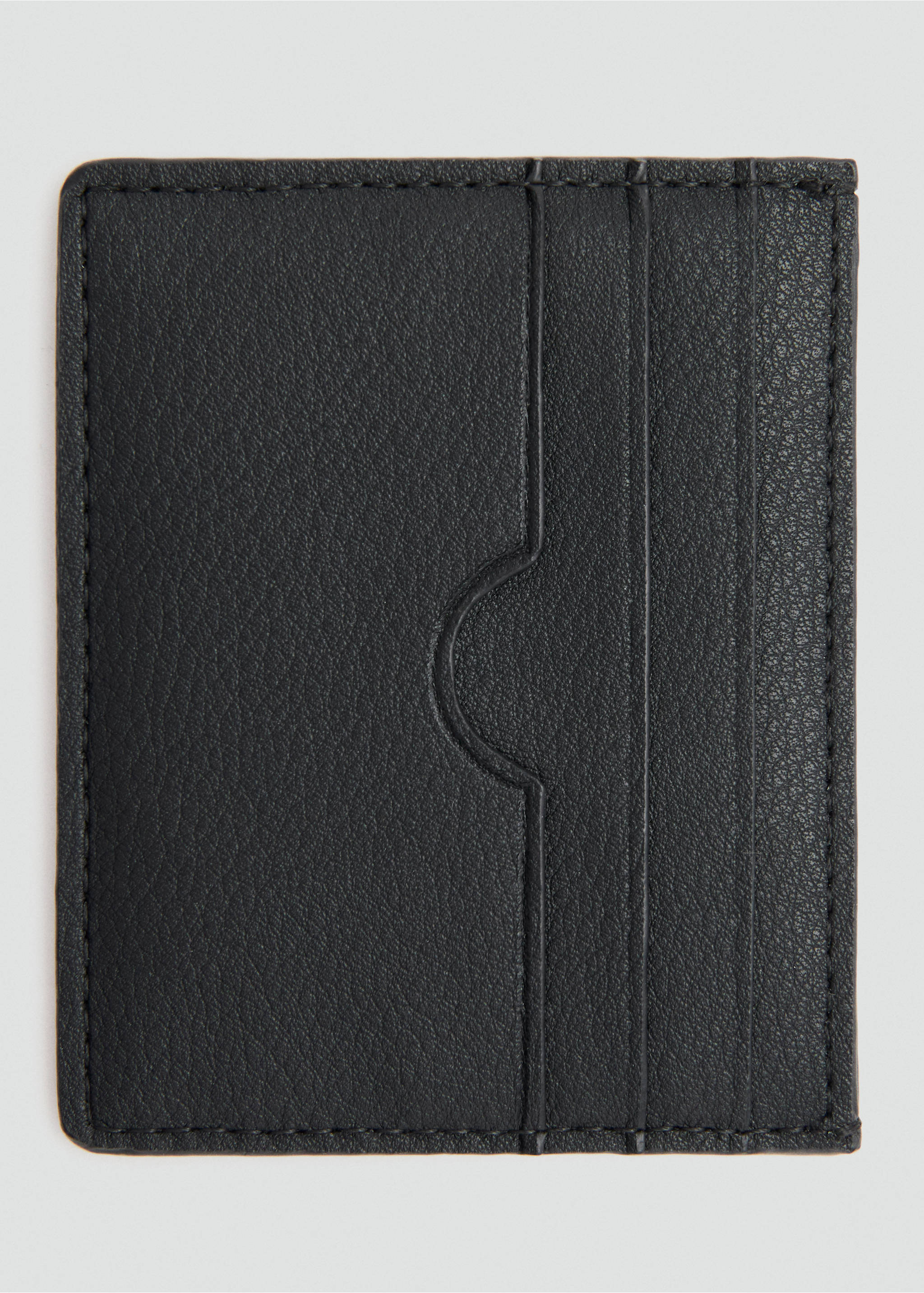 Tarjetero abatanado - Detalle del artículo 2, Negro. Ref: 27091244-00.