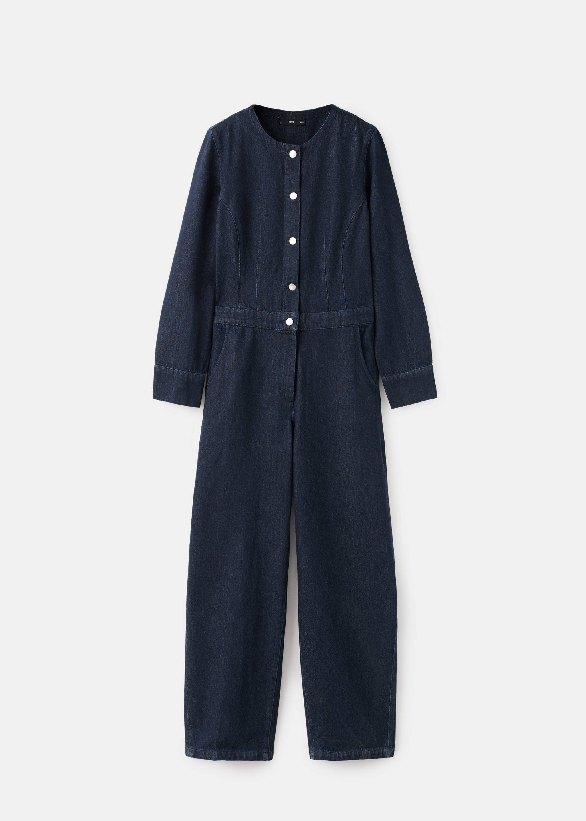 Buttons denim jumpsuit - Article without model