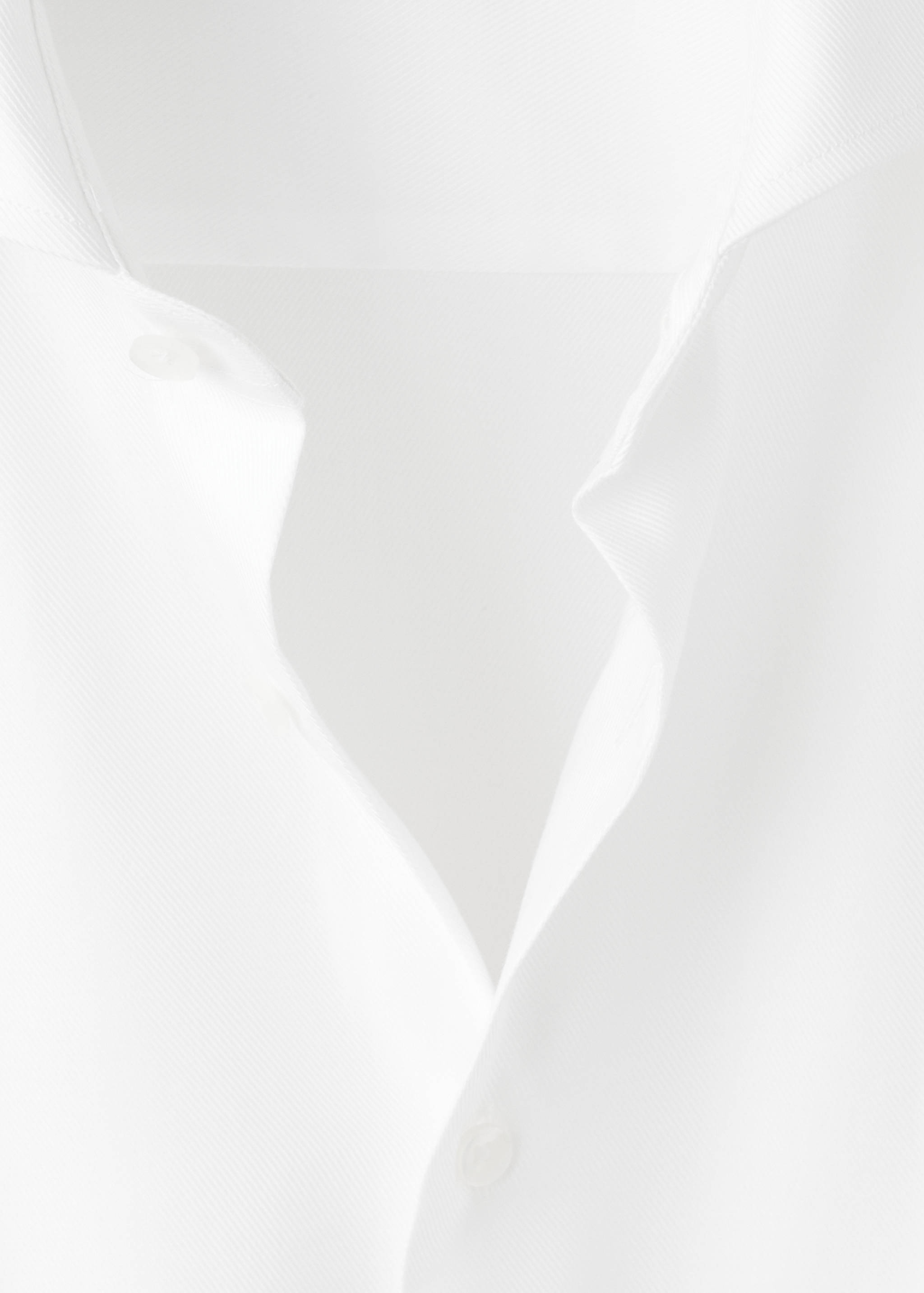 Regular fit cotton suit shirt - Details of the article 0