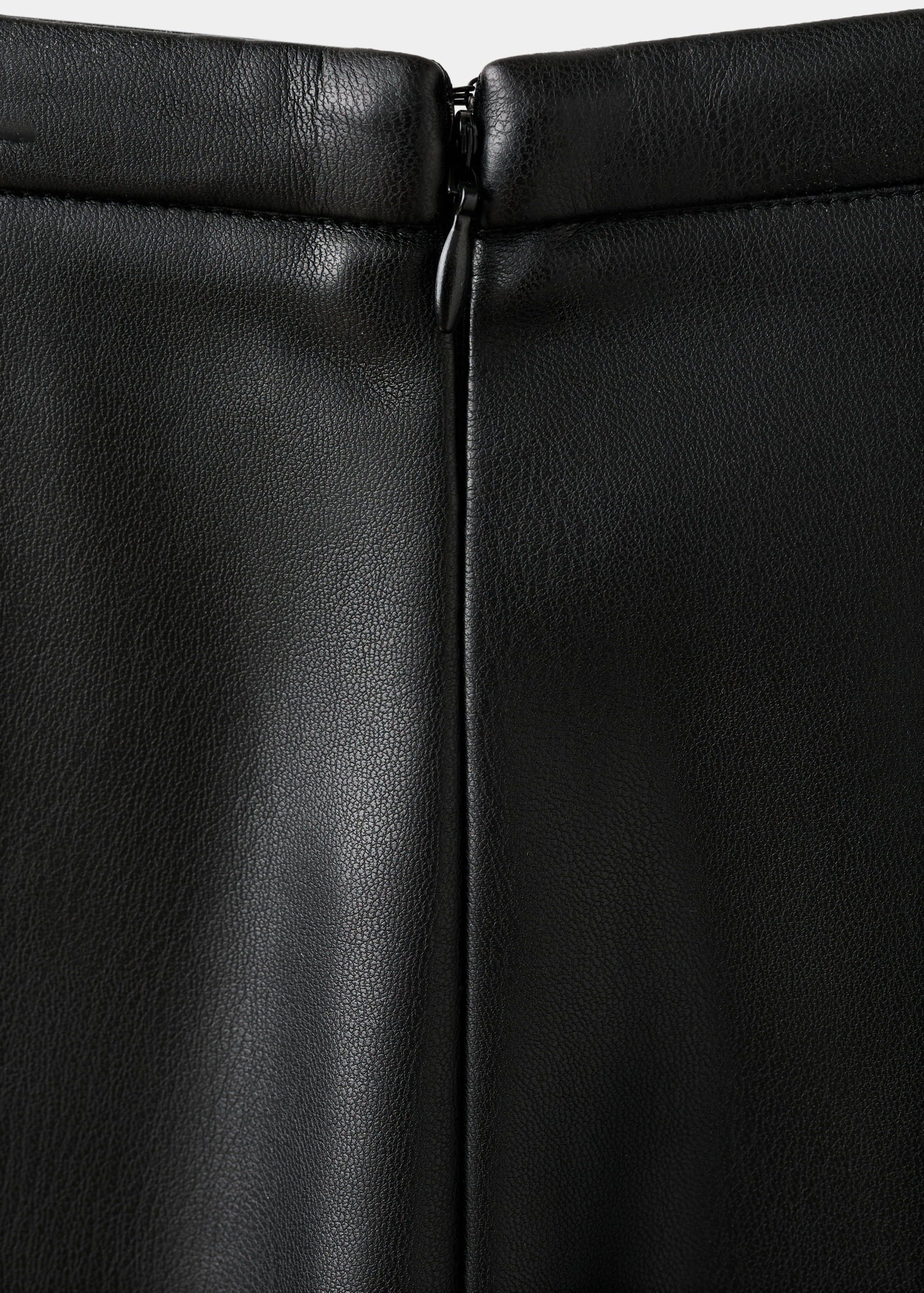 Faux-leather midi-skirt - Details of the article 9