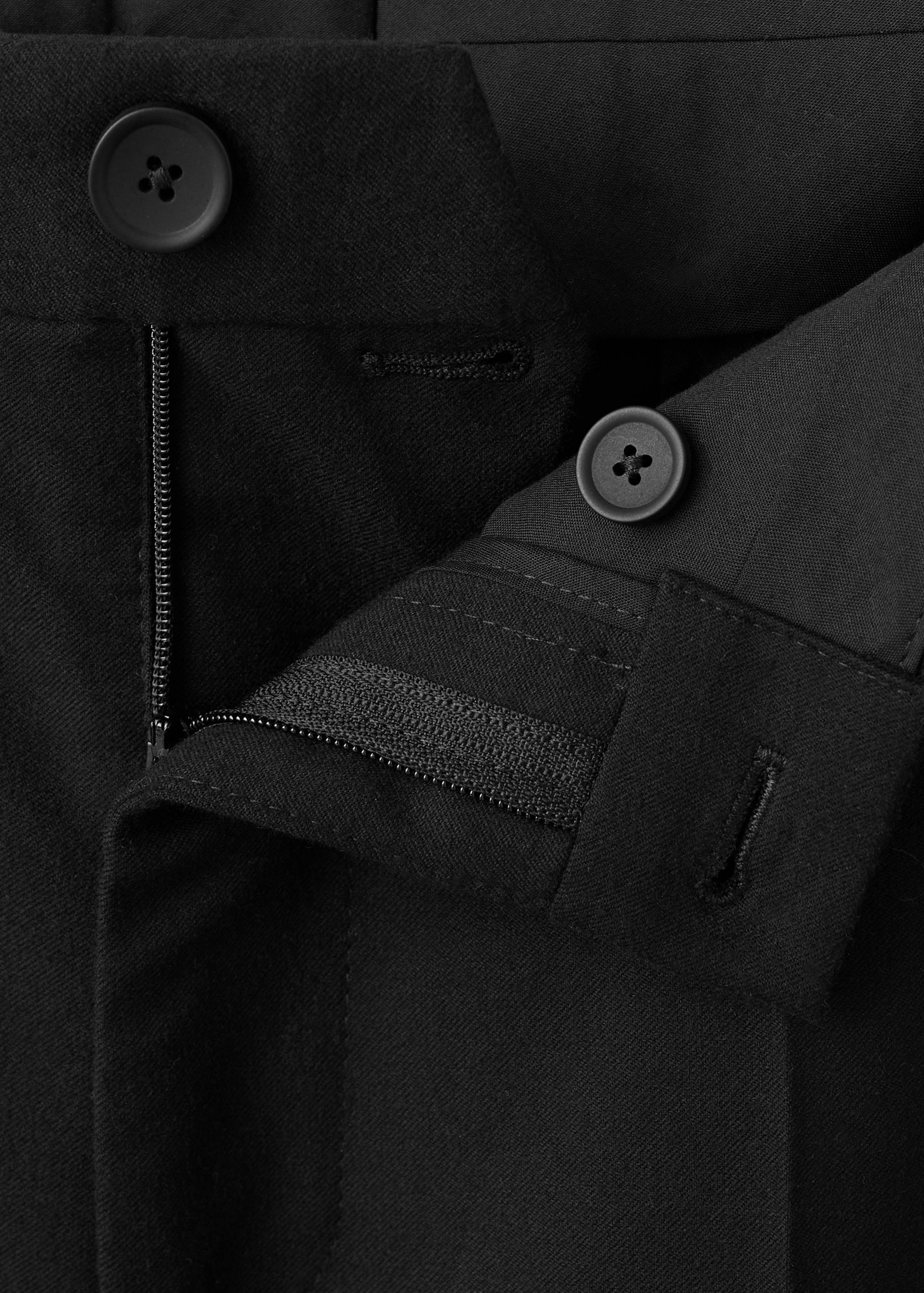 Фланелевые брюки slim fit - Деталь изделия 8