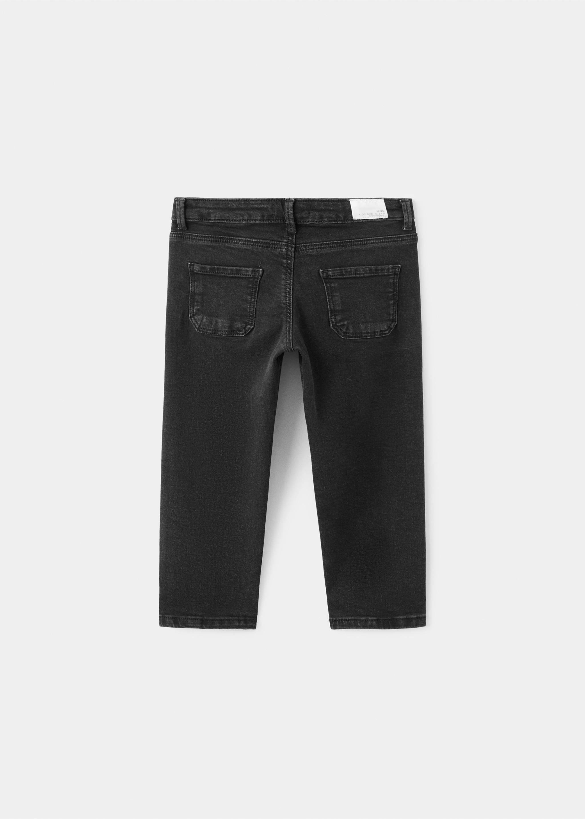 Slim-fit jeans - Reverse of the article, Black denim. Ref: 27091258-00.