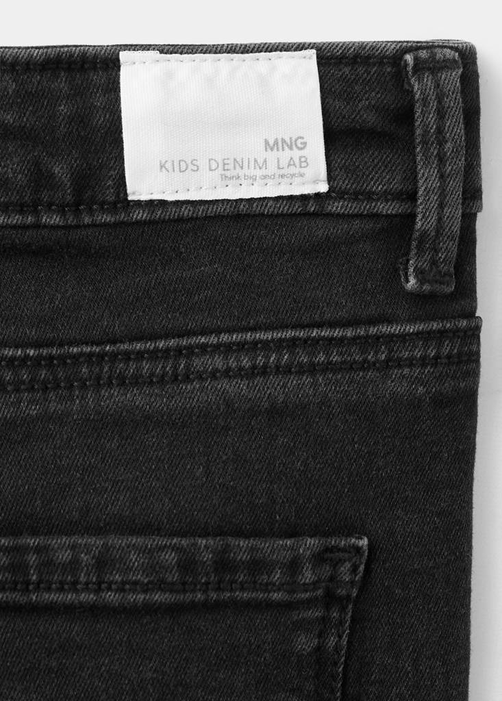 Slim-fit jeans — Black denim