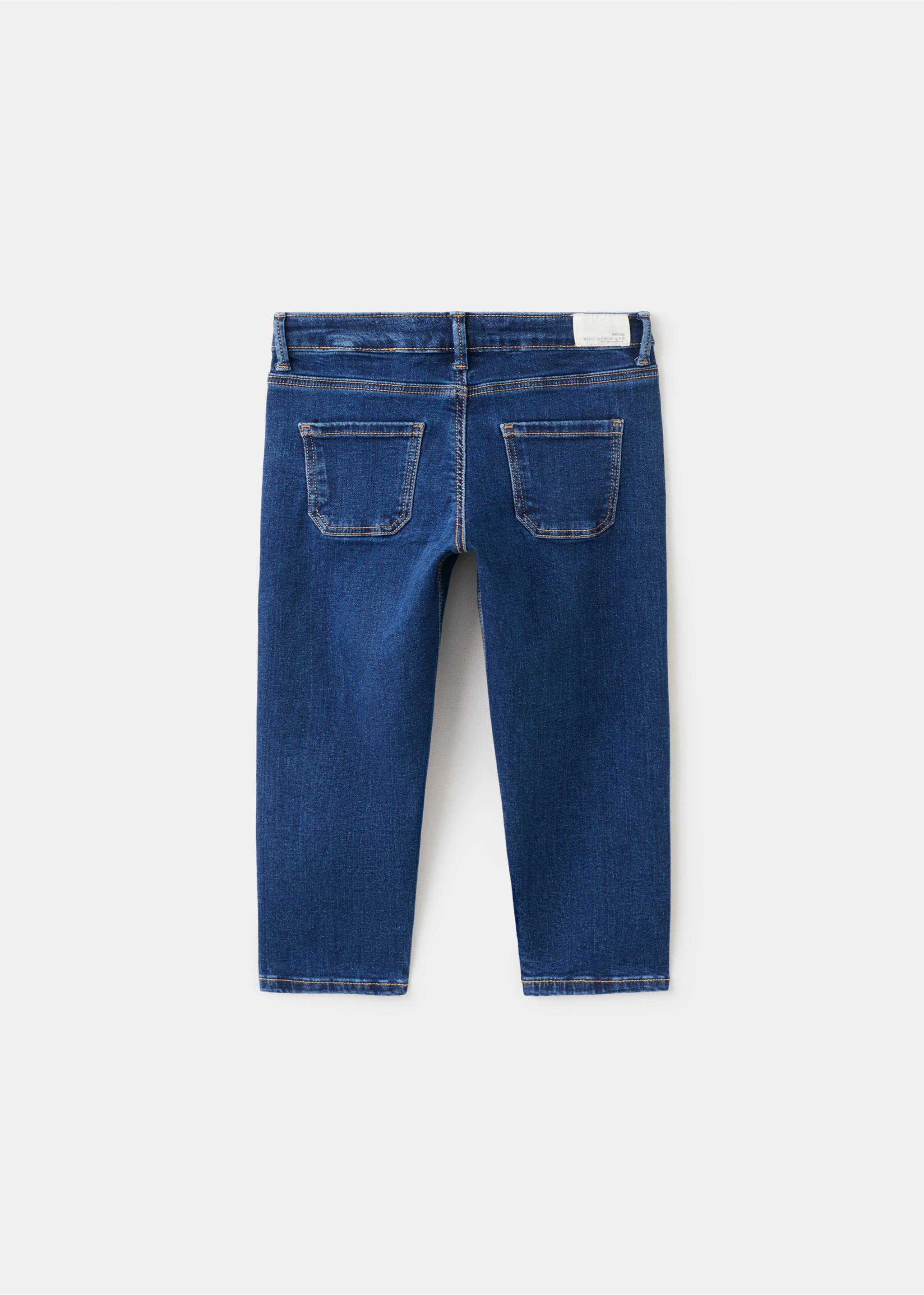 Slim-fit jeans - Reverse of the article, Dark Blue. Ref: 27091258-00.