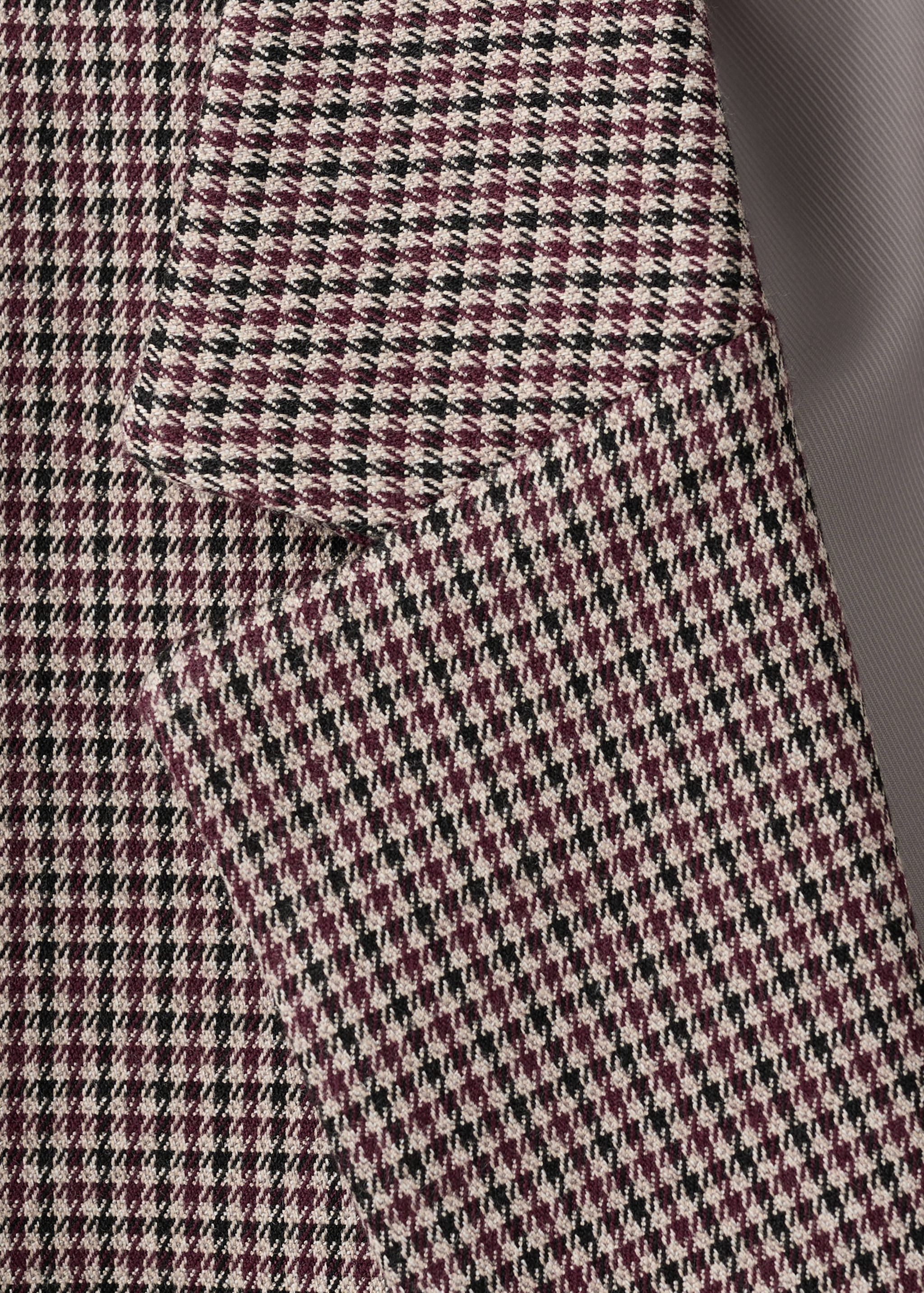 Blazer croisé micro pied-de-poule - Détail de l'article 8