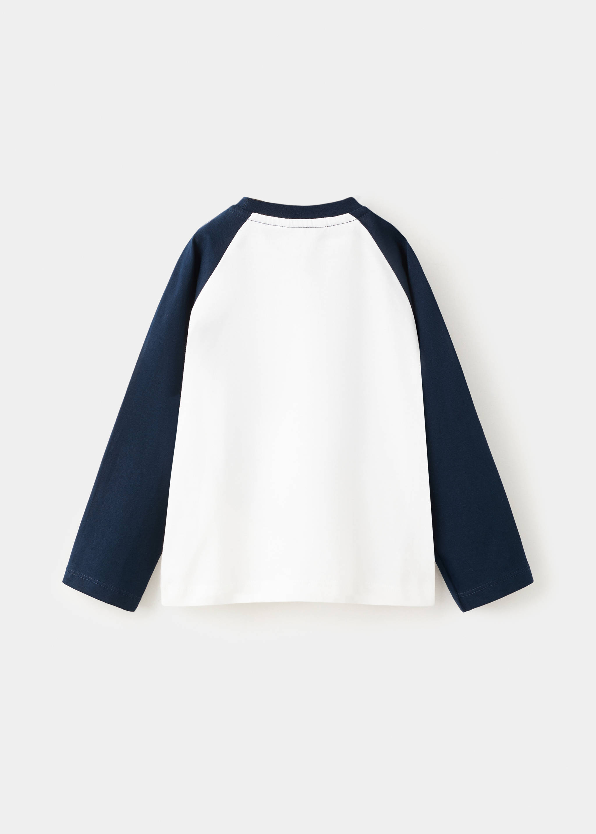 Printed cotton-blend t-shirt - Reverse of the article