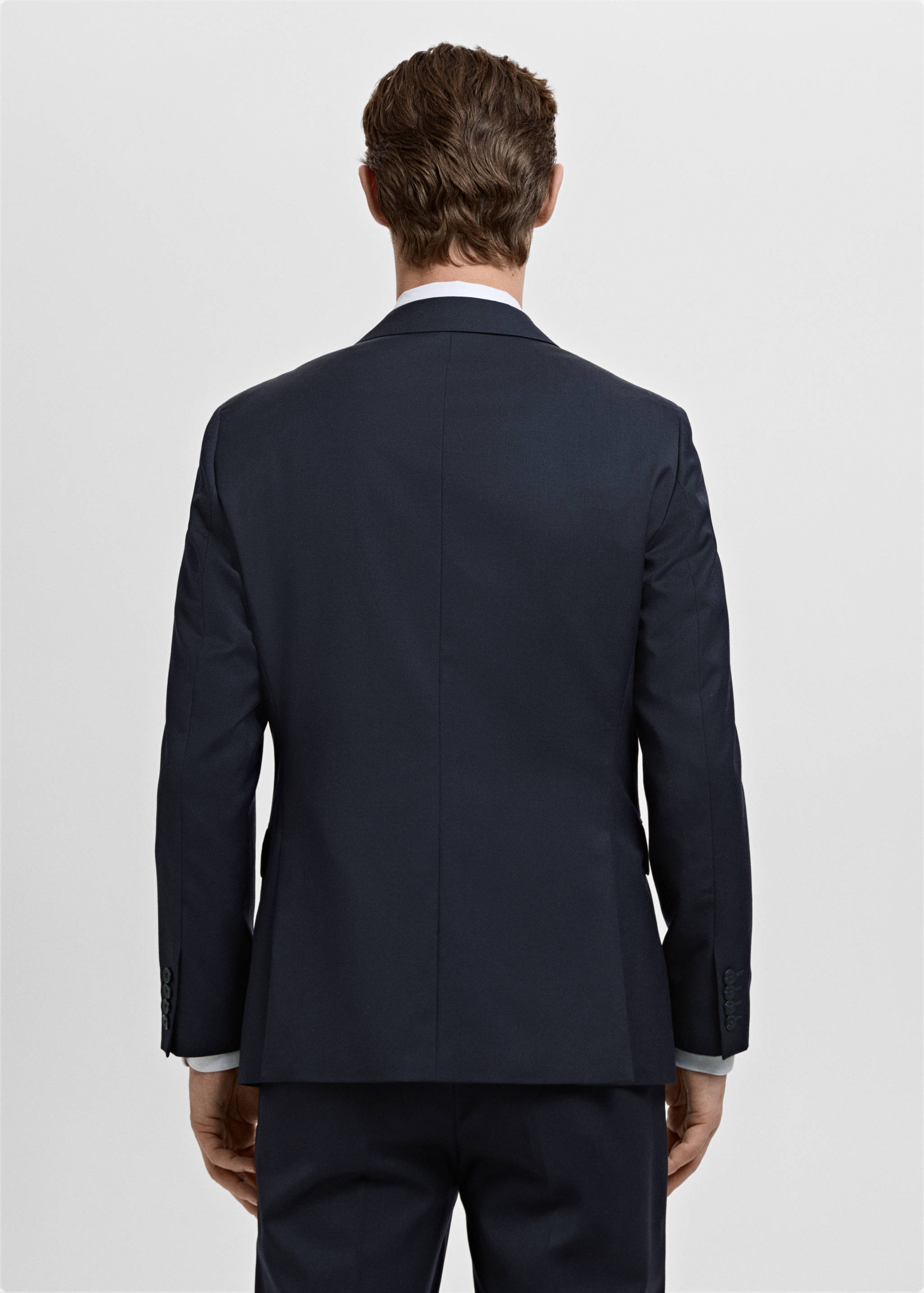 Americana traje Turín 100% lana - Reverso del artículo