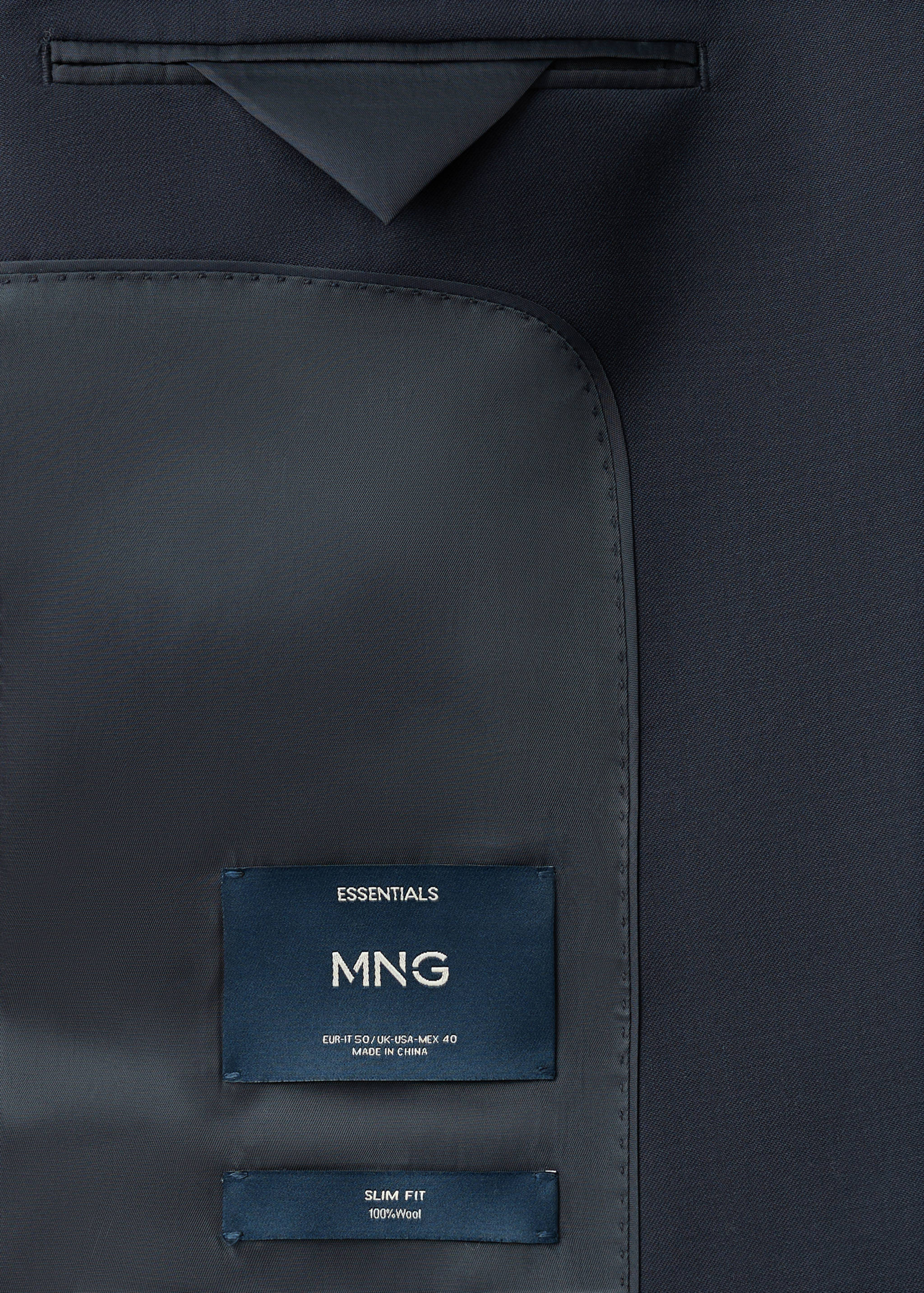 Americana traje Turín 100% lana - Detalle del artículo 0