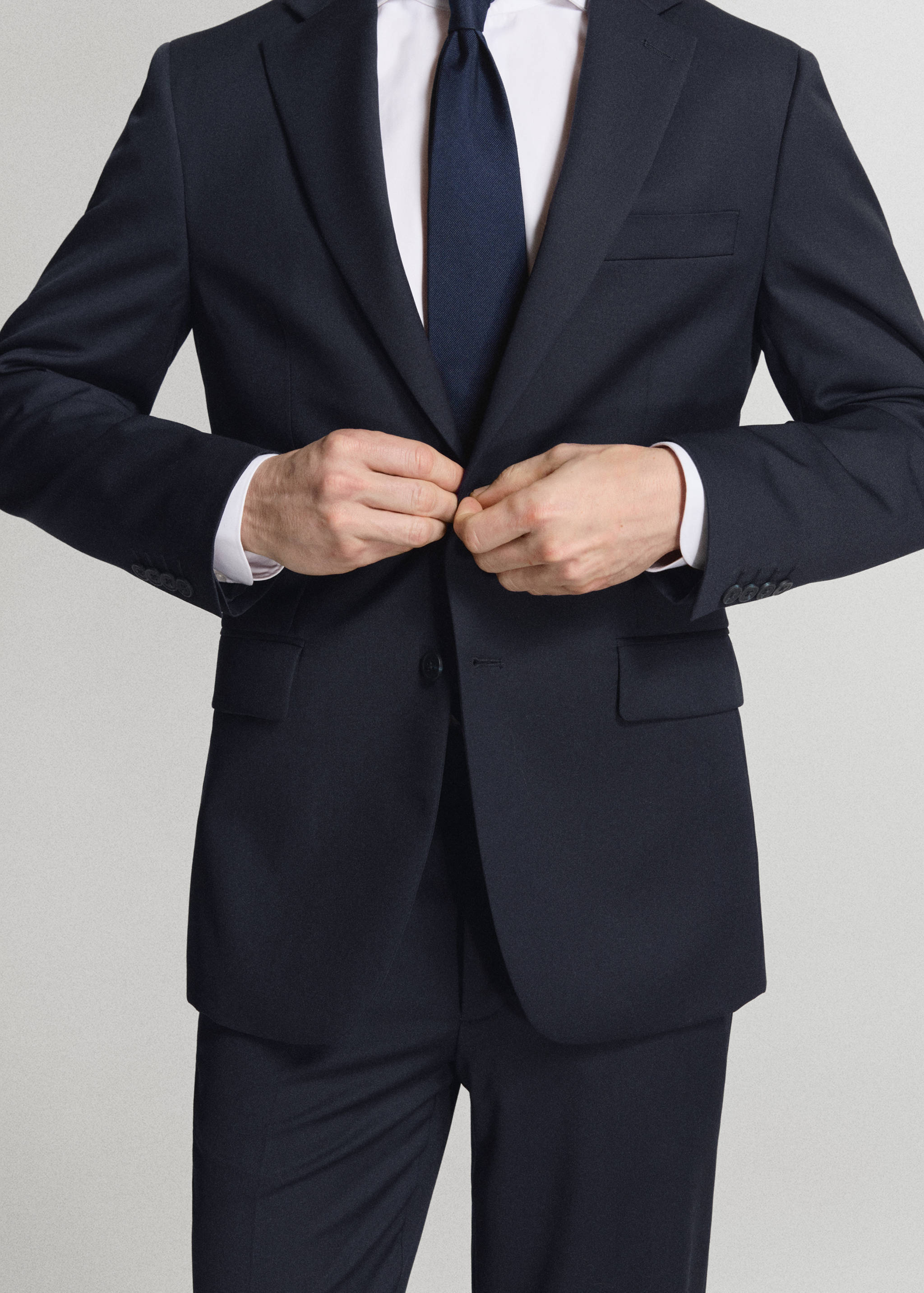 Turin 100% wool suit jacket - Details of the article 3