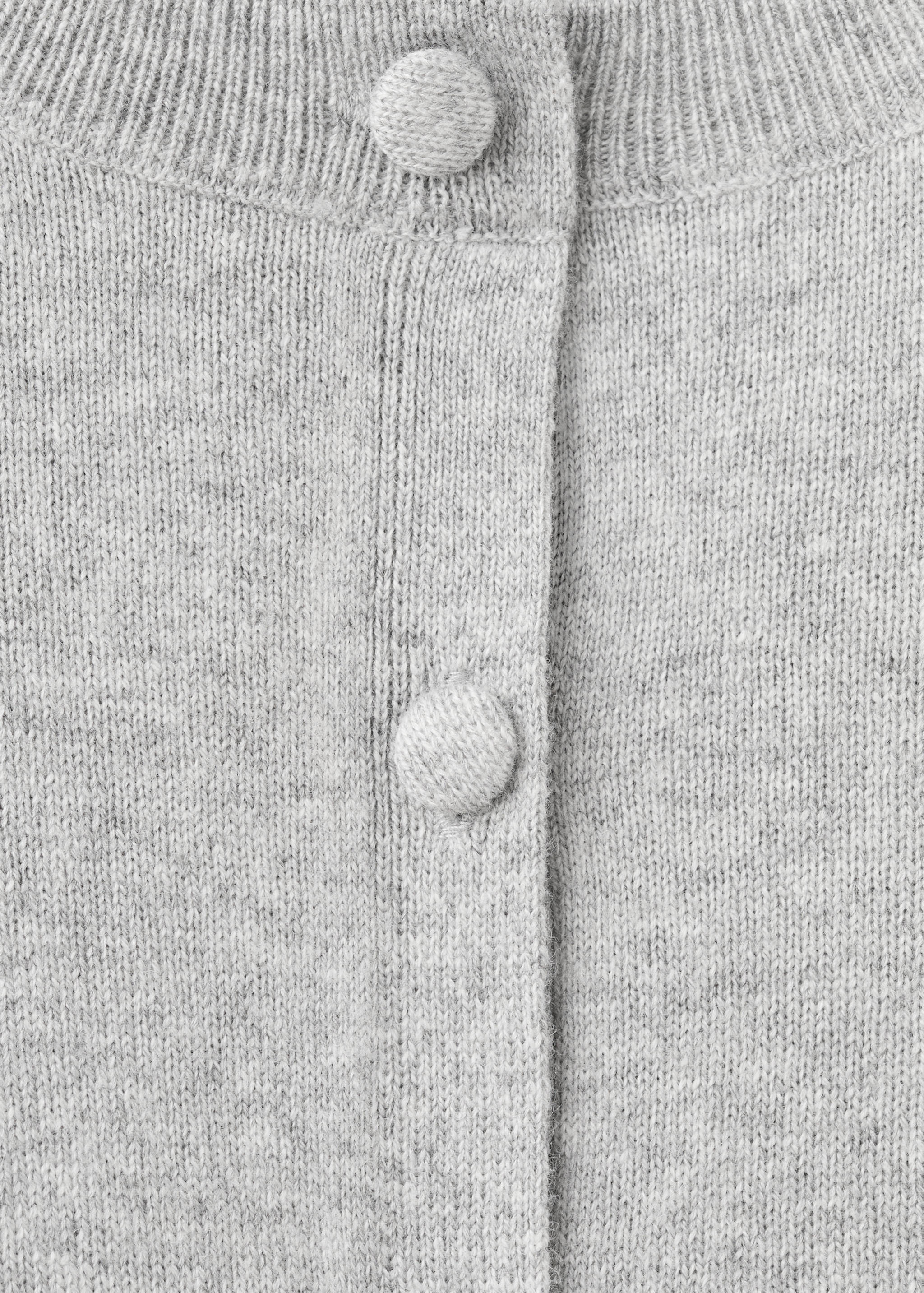 سترة صوفية محبوكة بأزرار - تفاصيل المنتج 0