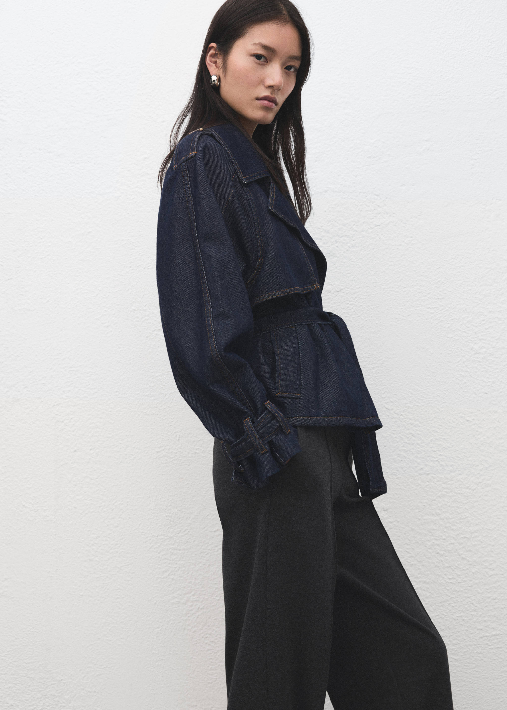 Gemêleerde gebreide broek - Detail van het artikel 2