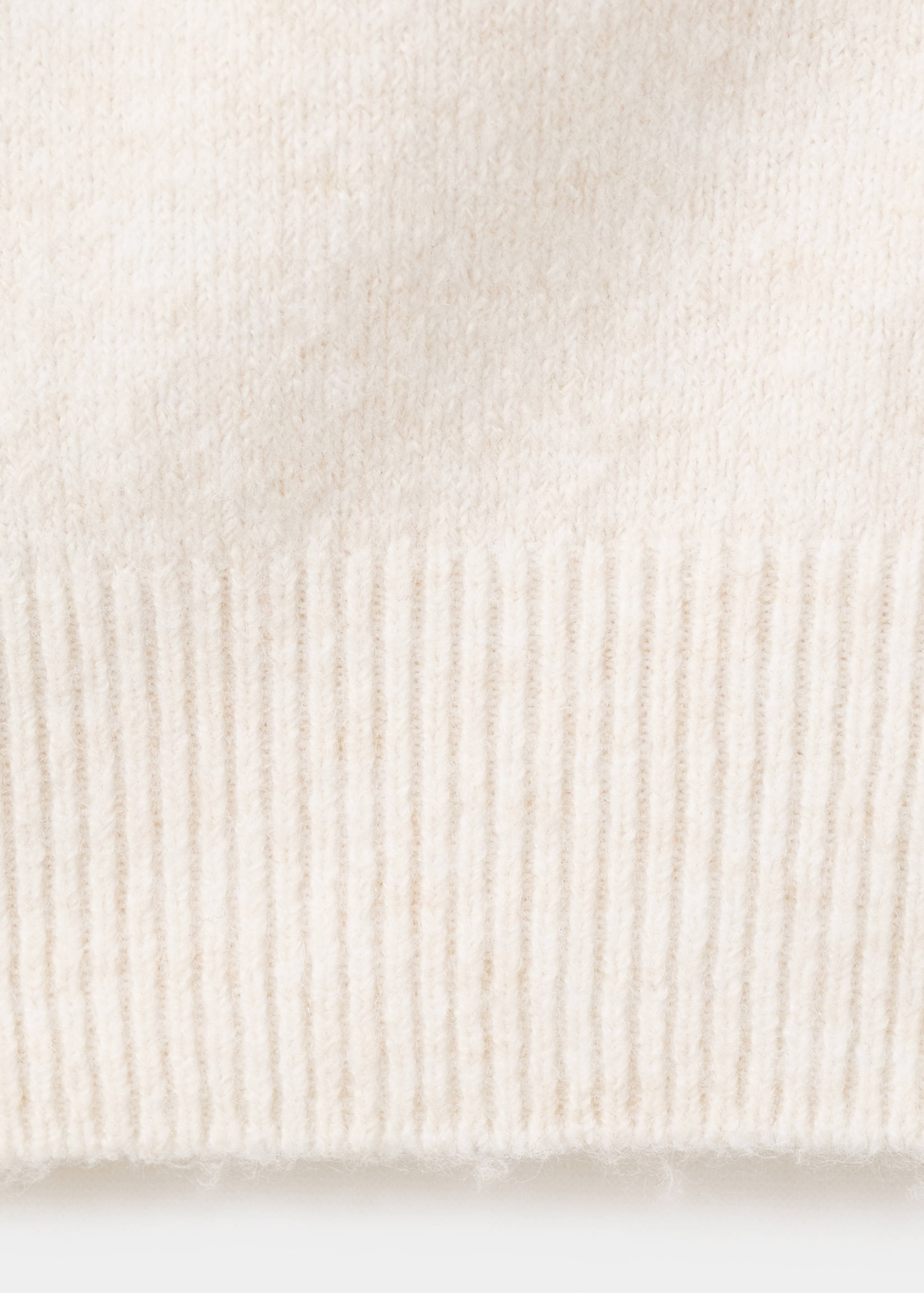 Ζακέτα πλεκτή γιακάς V - Λεπτομέρεια του προϊόντος 0