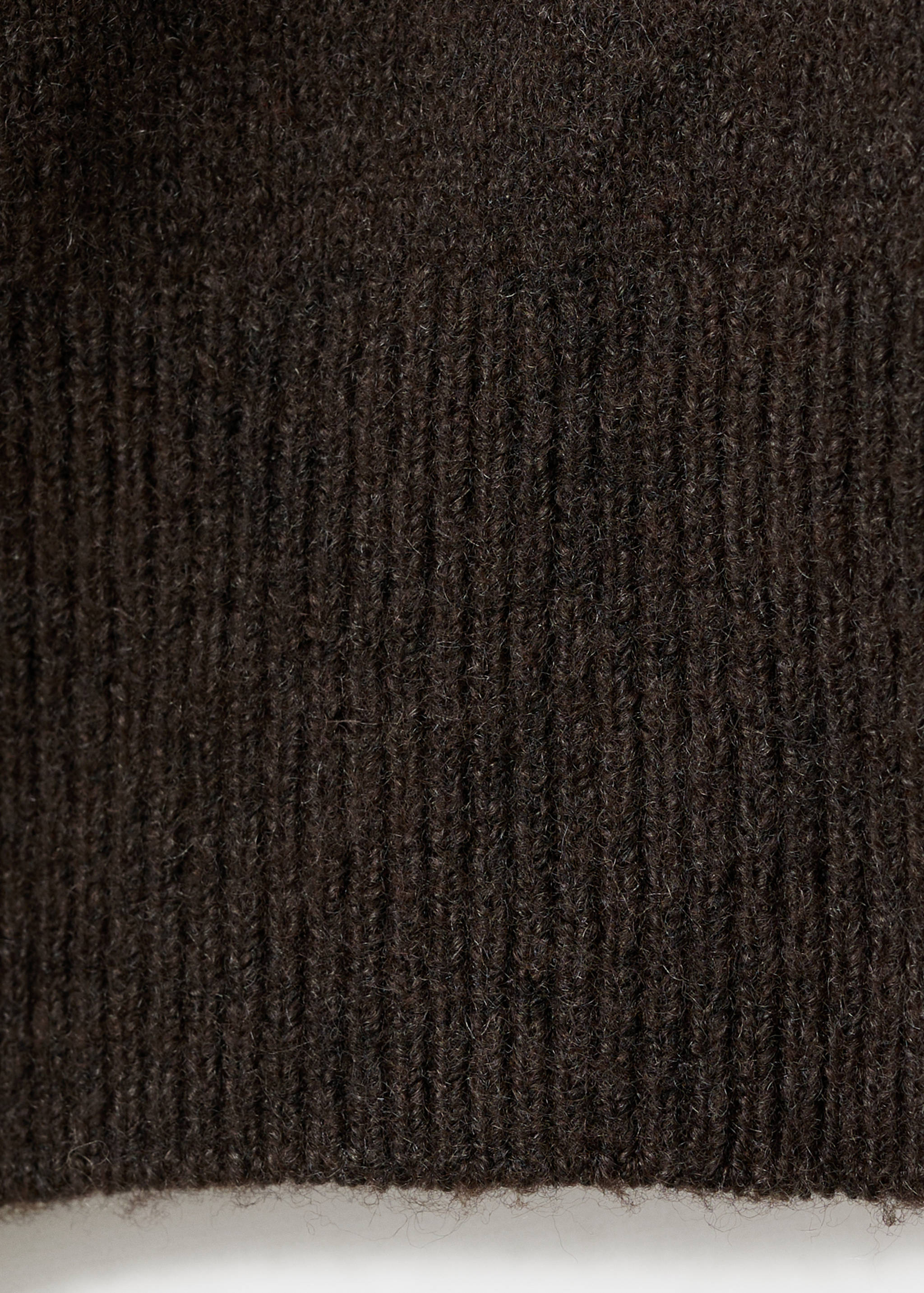 V-neck knitted cardigan - Details of the article 0