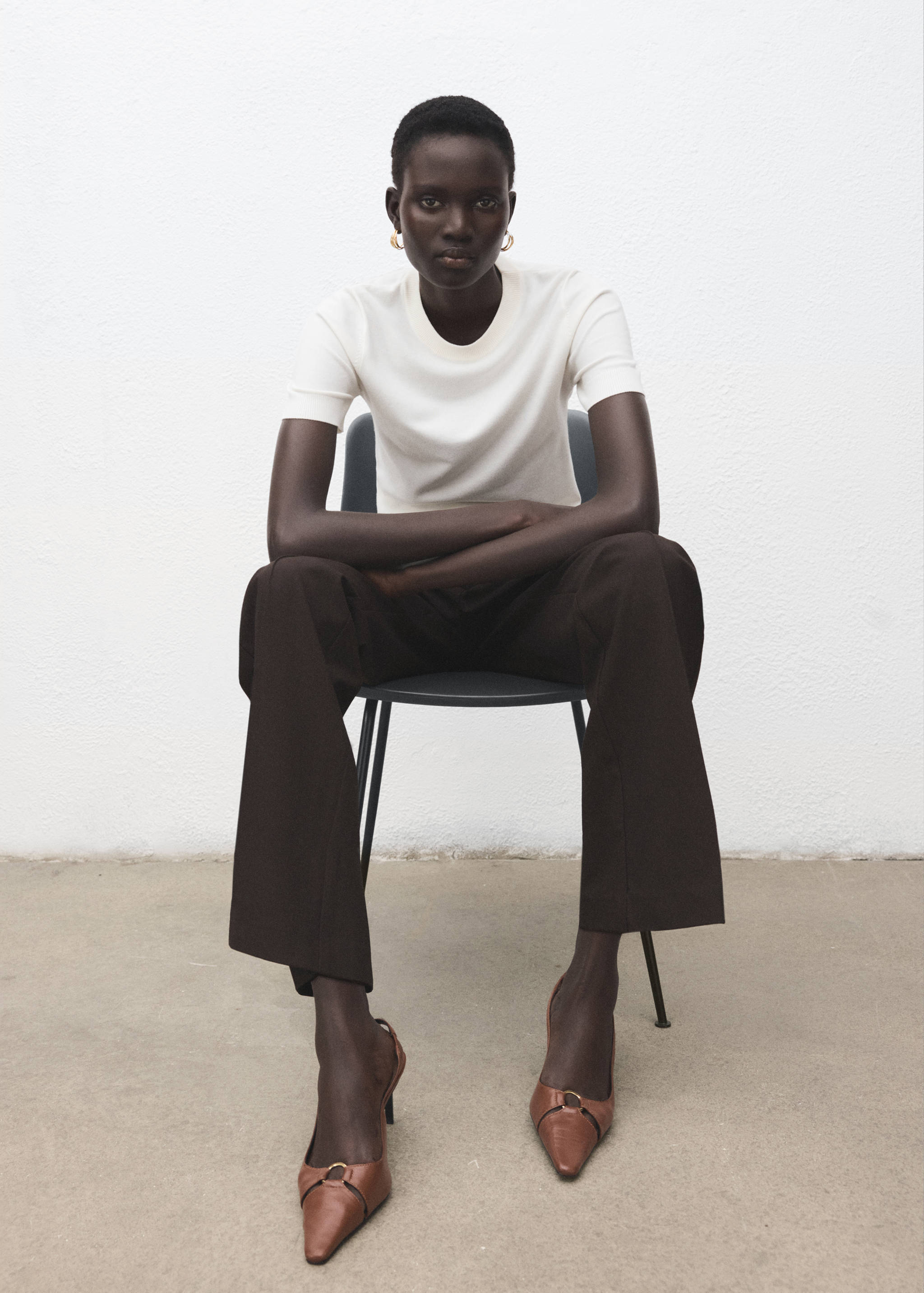 Pantalon flare taille haute - Détail de l'article 2