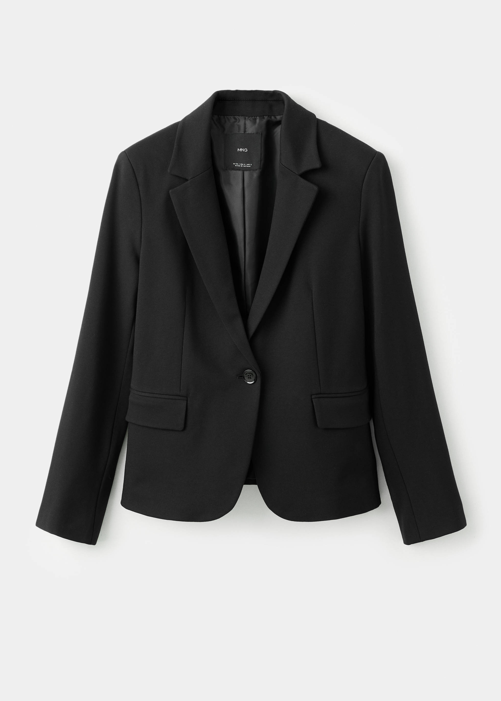 Fitted suit blazer - Article without model