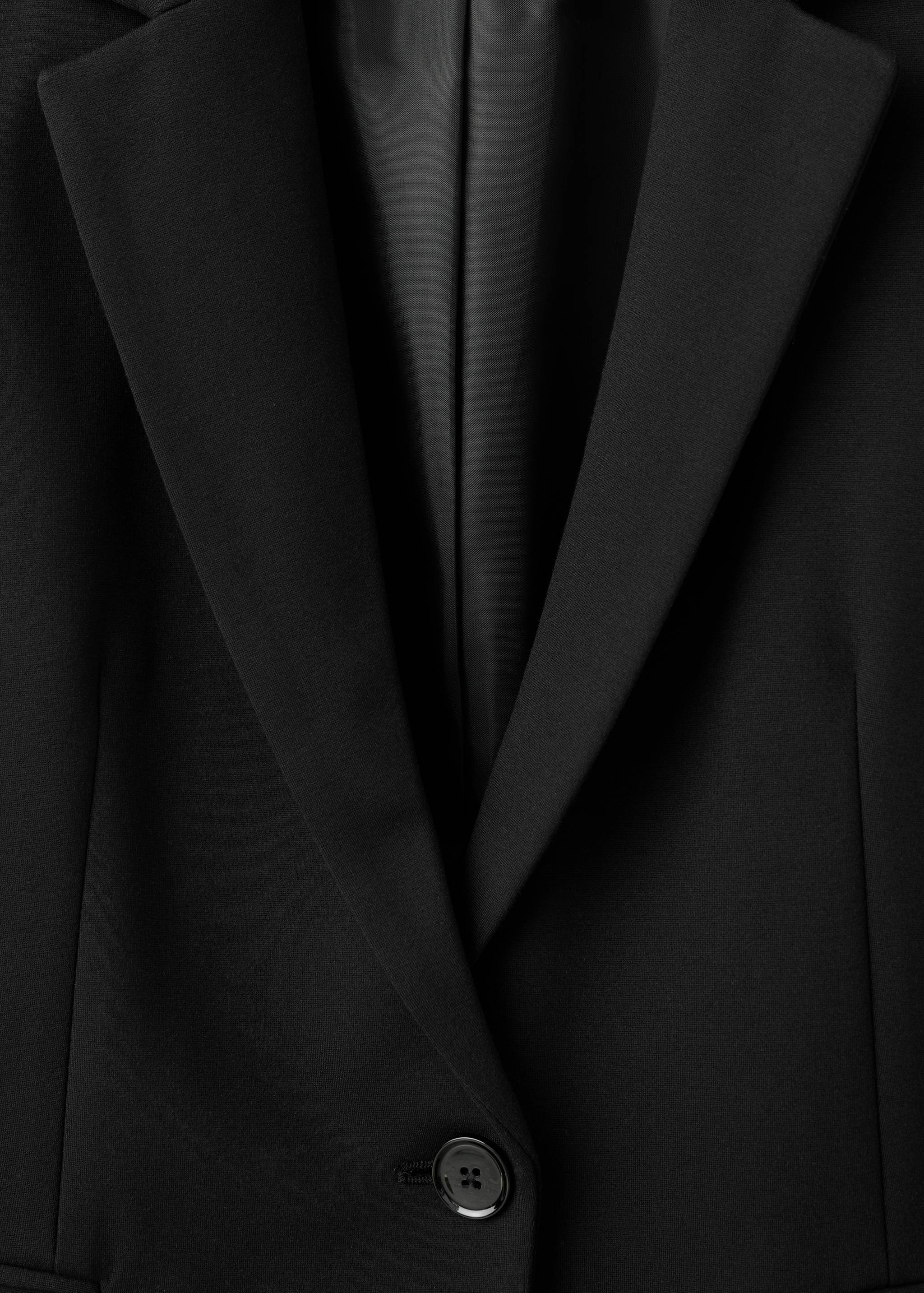 Fitted suit blazer - Details of the article 8