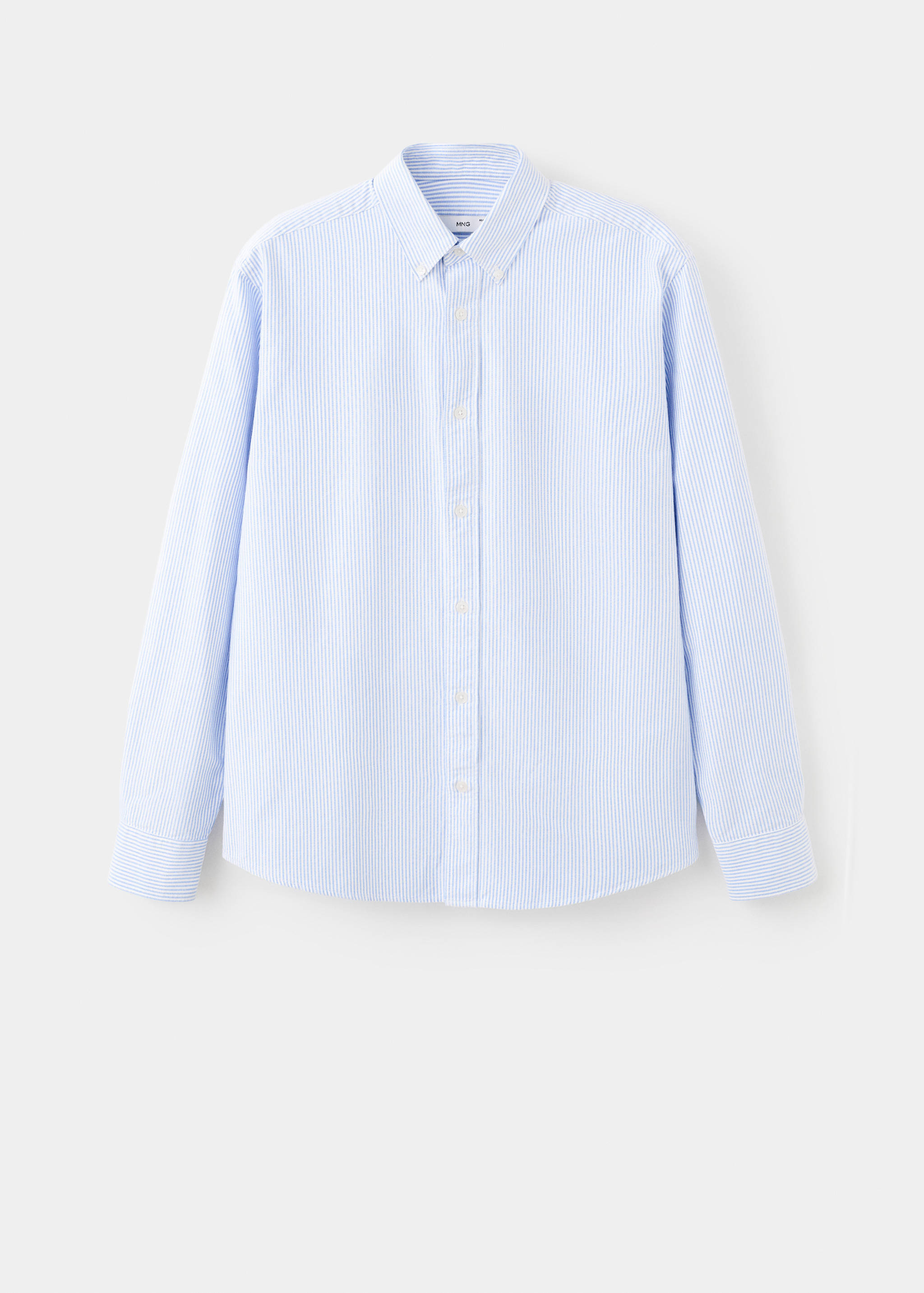 Chemise 100 % coton rayures - Article sans modèle