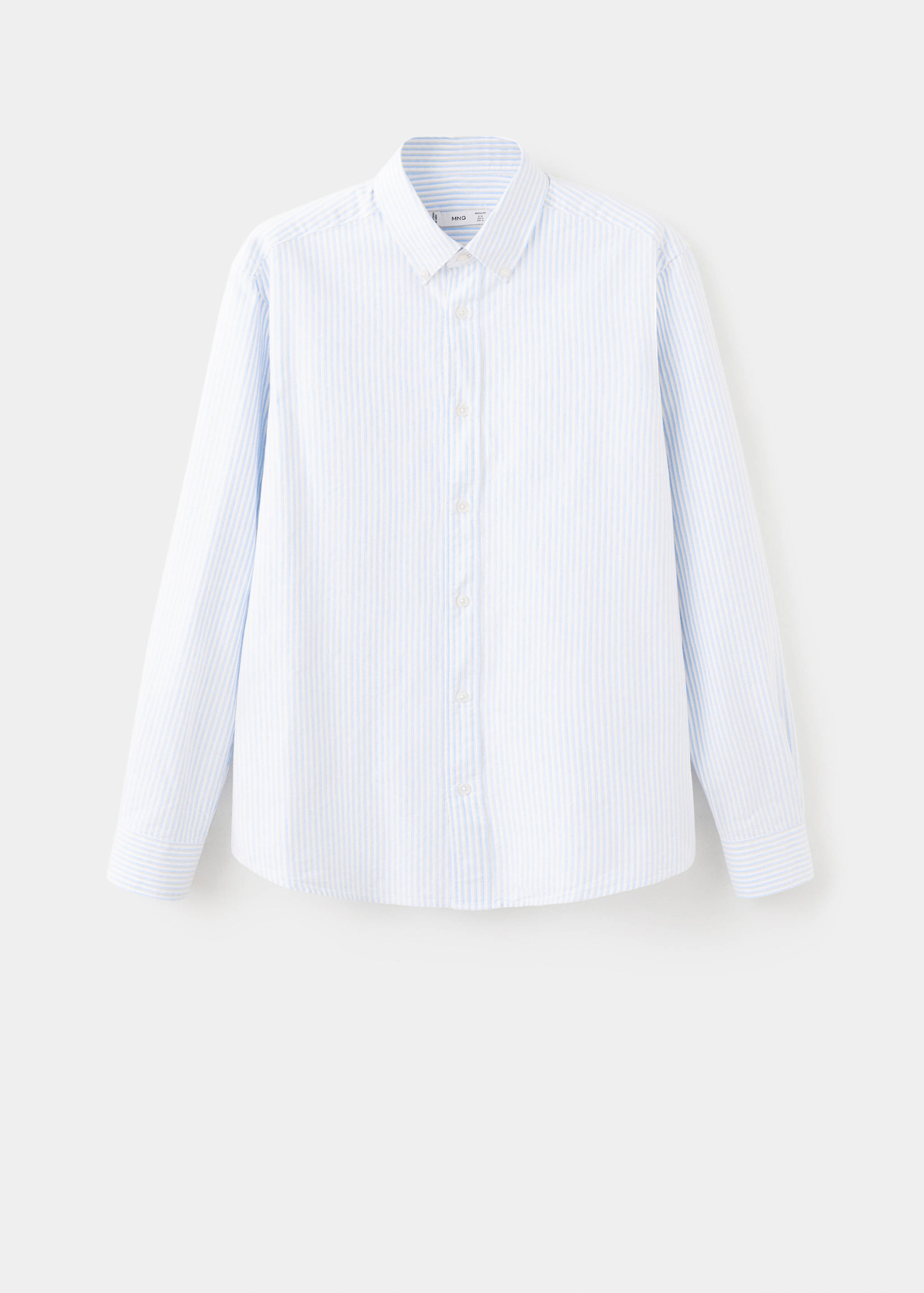 Chemise 100 % coton rayures - Article sans modèle