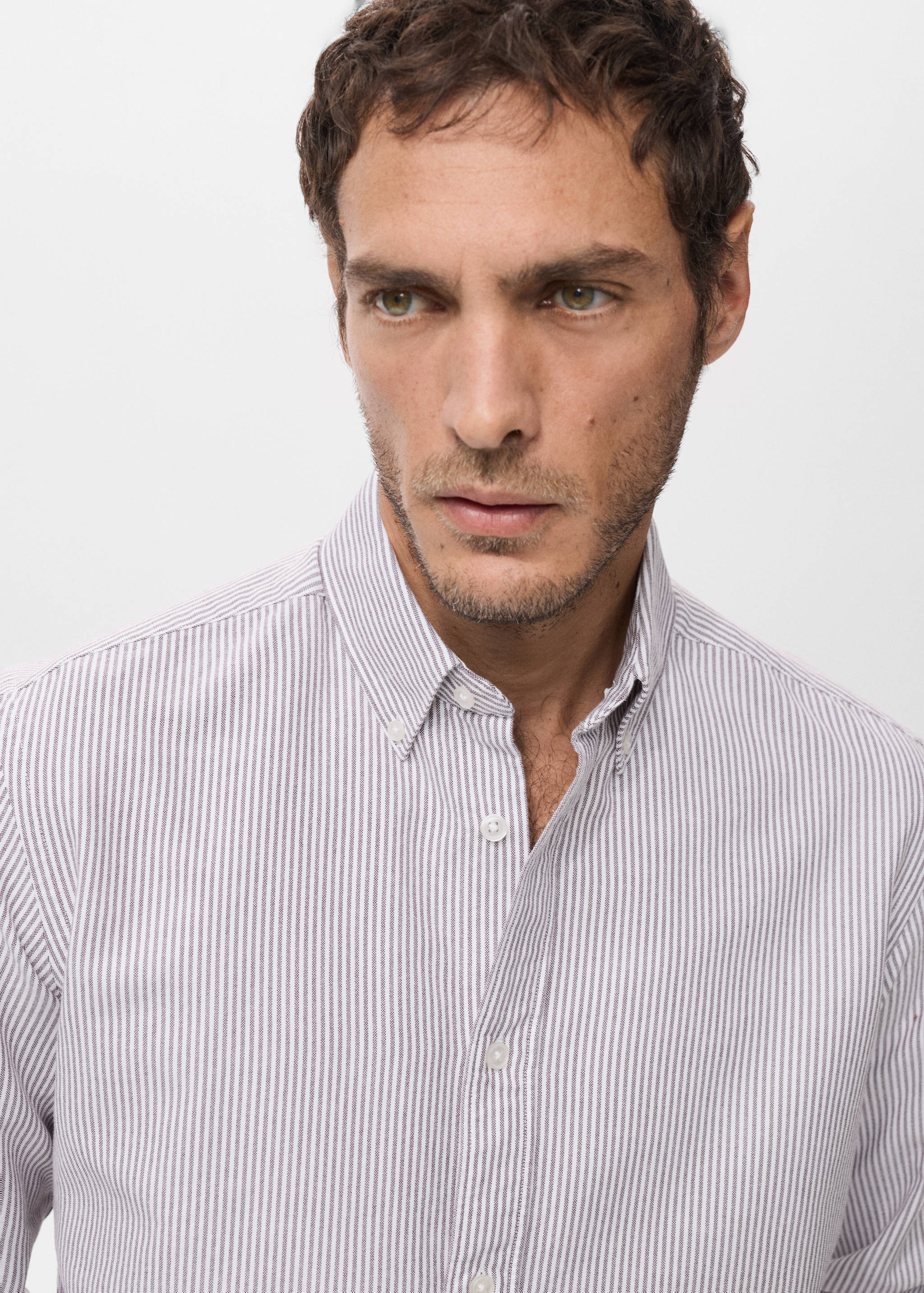 Chemise 100 % coton rayures - Détail de l'article 1