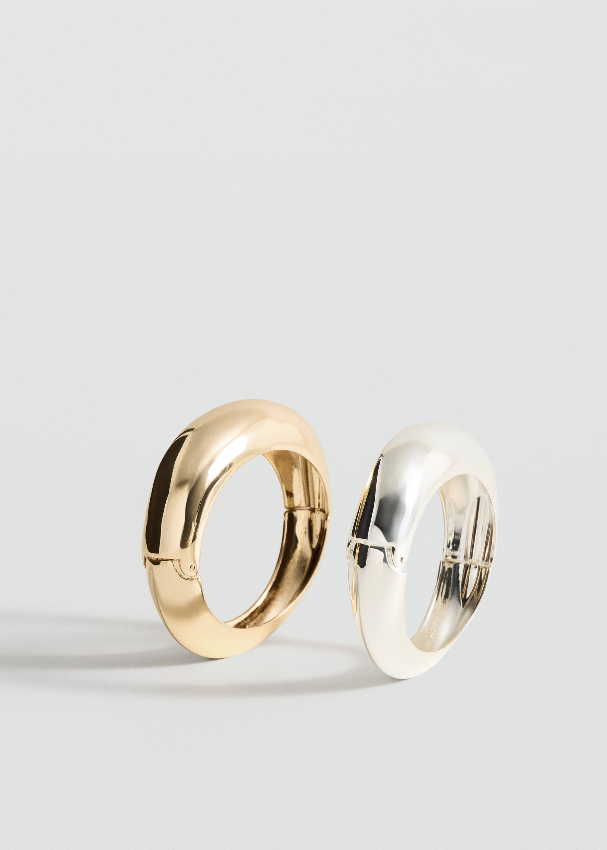 2条硬质手链组合 - null