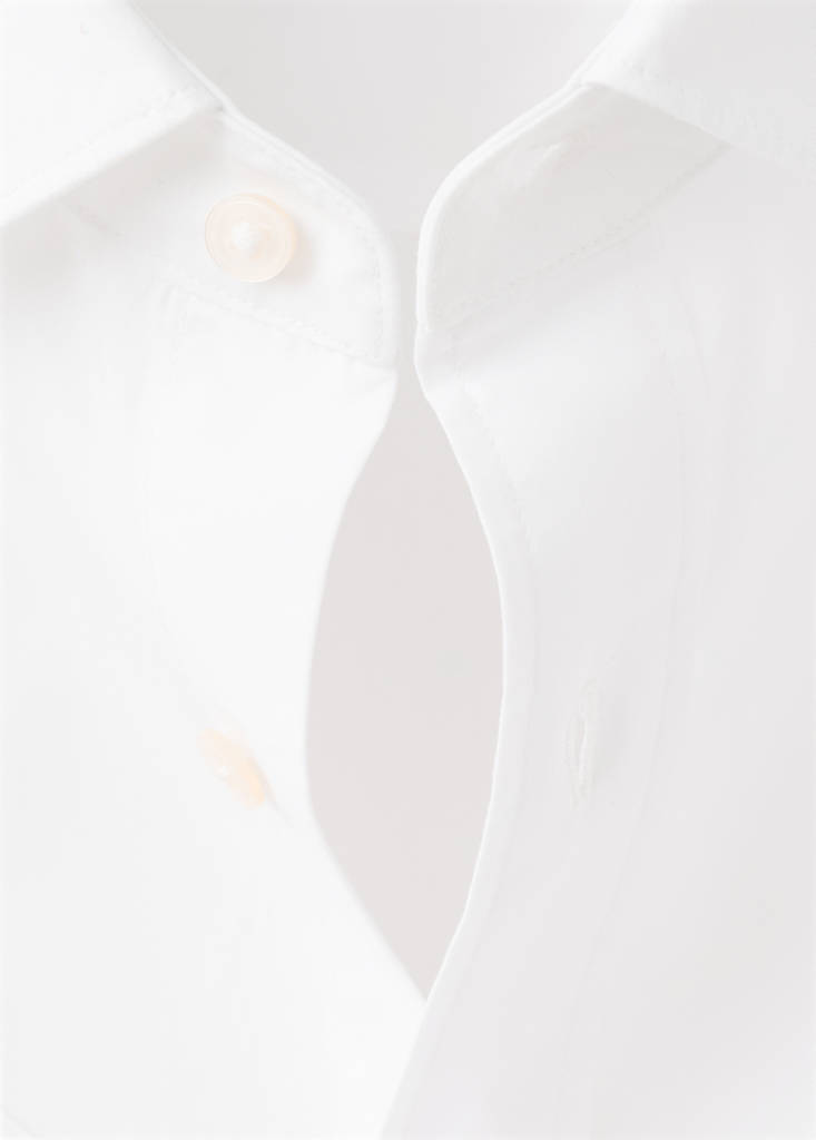 Regular-fit 100% cotton shirt — White