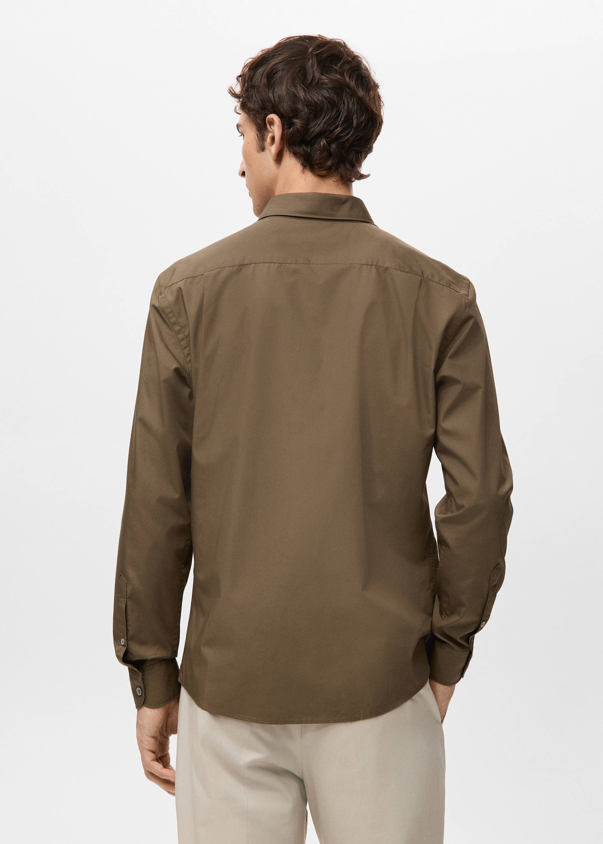 Regular fit košulja od 100 % pamuka - Stražnji dio artikla