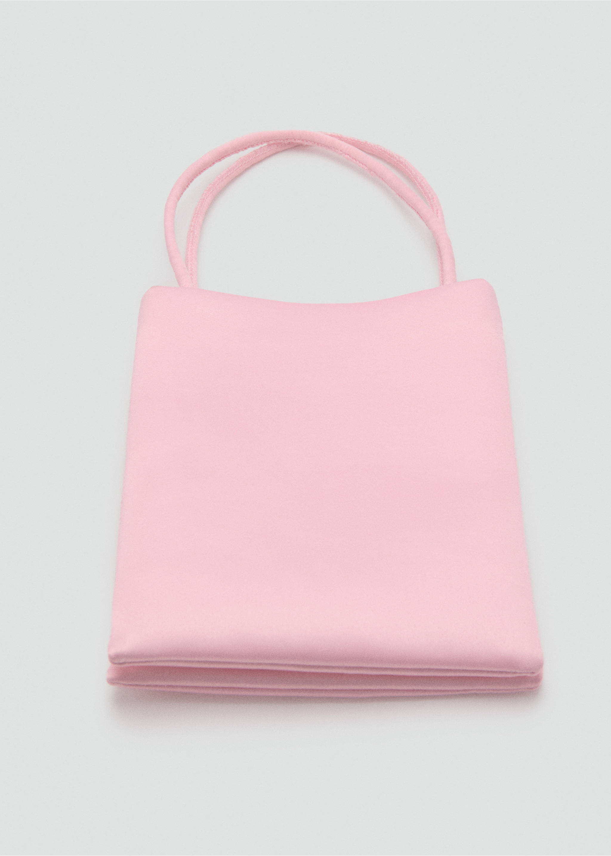 Mini shopper bag - Details of the article 2, Light Pink. Ref: 27091298-00.