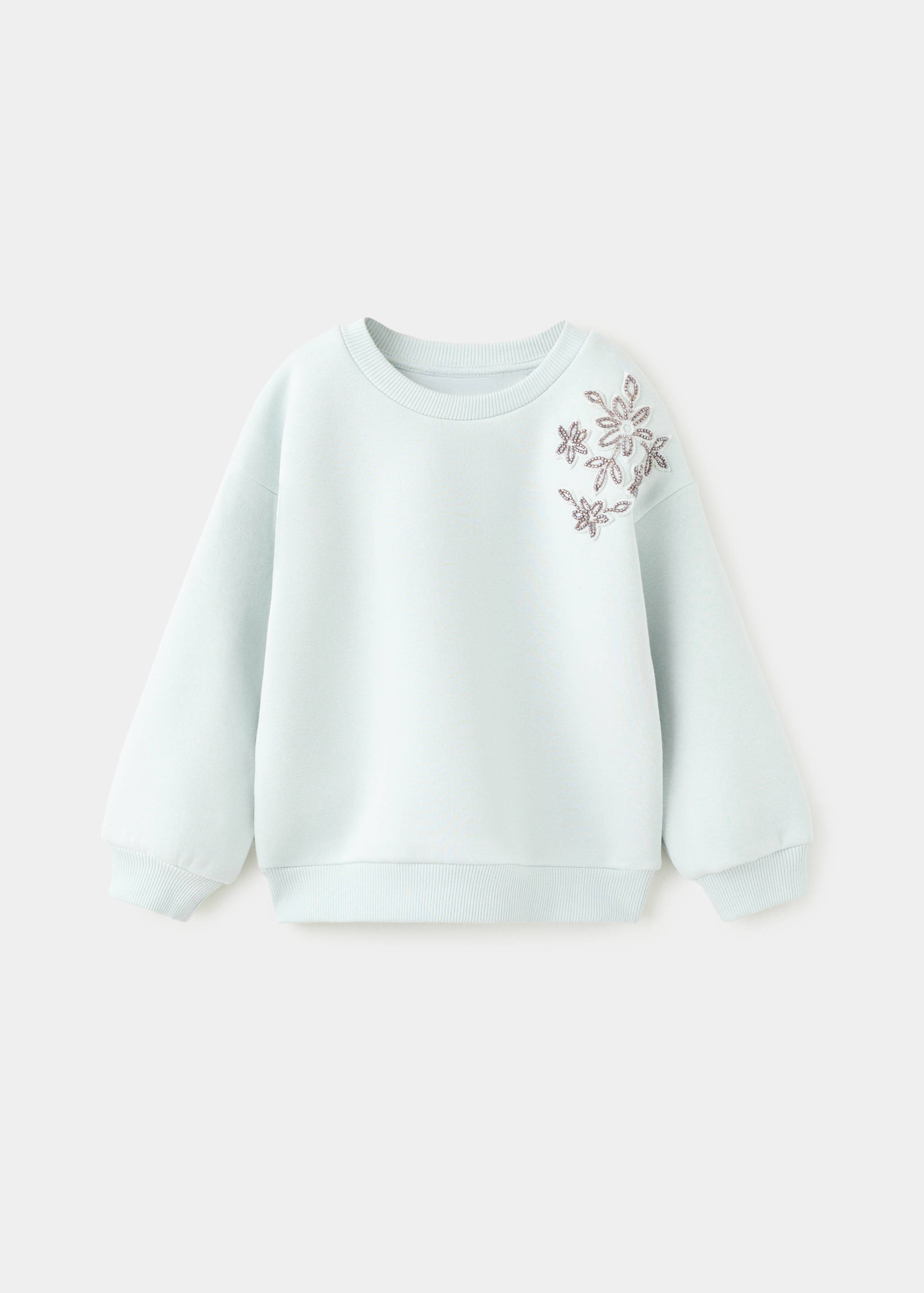 Bead detail sweatshirt - Article without model