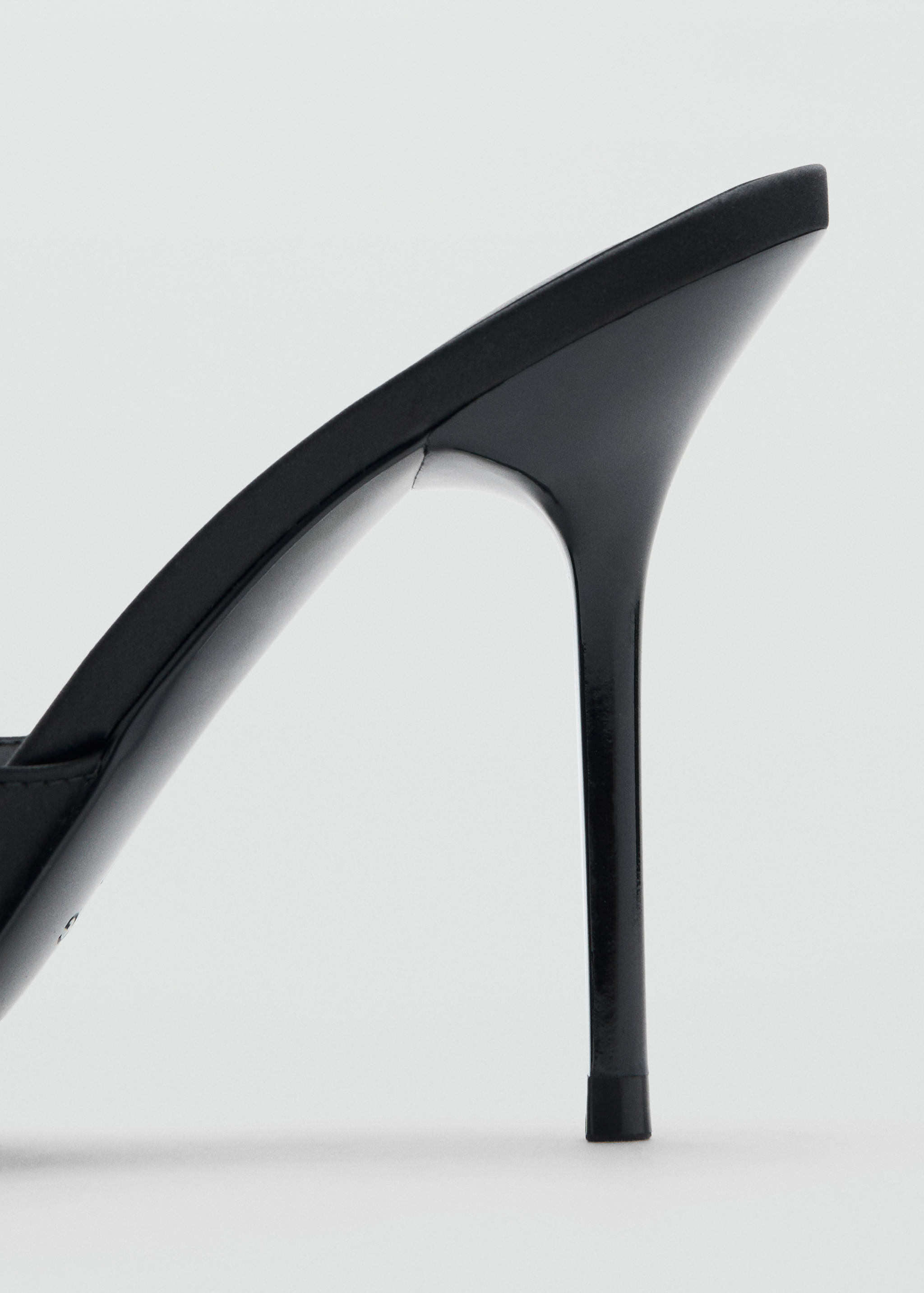 Satin high-heeled sandal - Details of the article 1