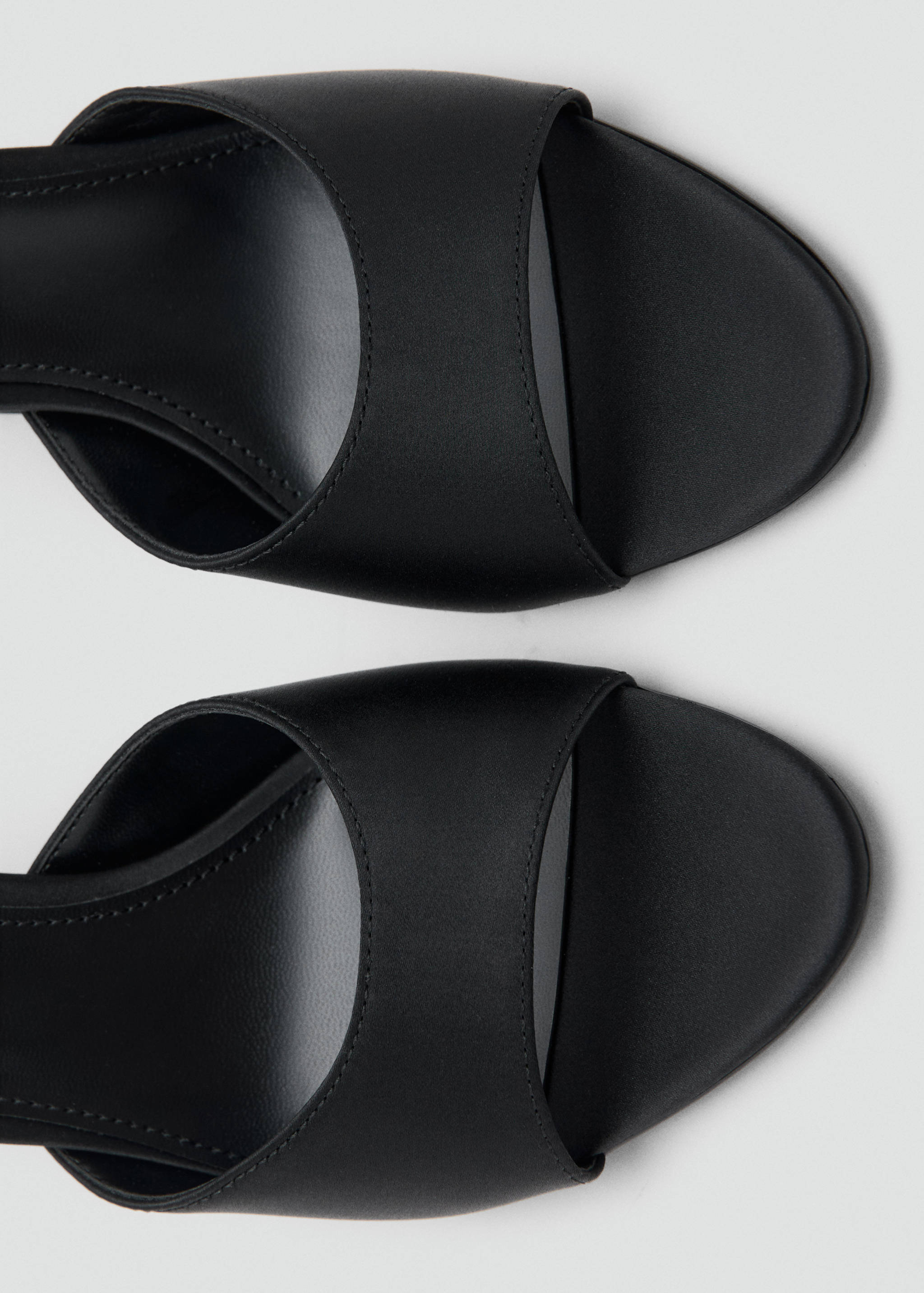 Satin high-heeled sandal - Details of the article 2