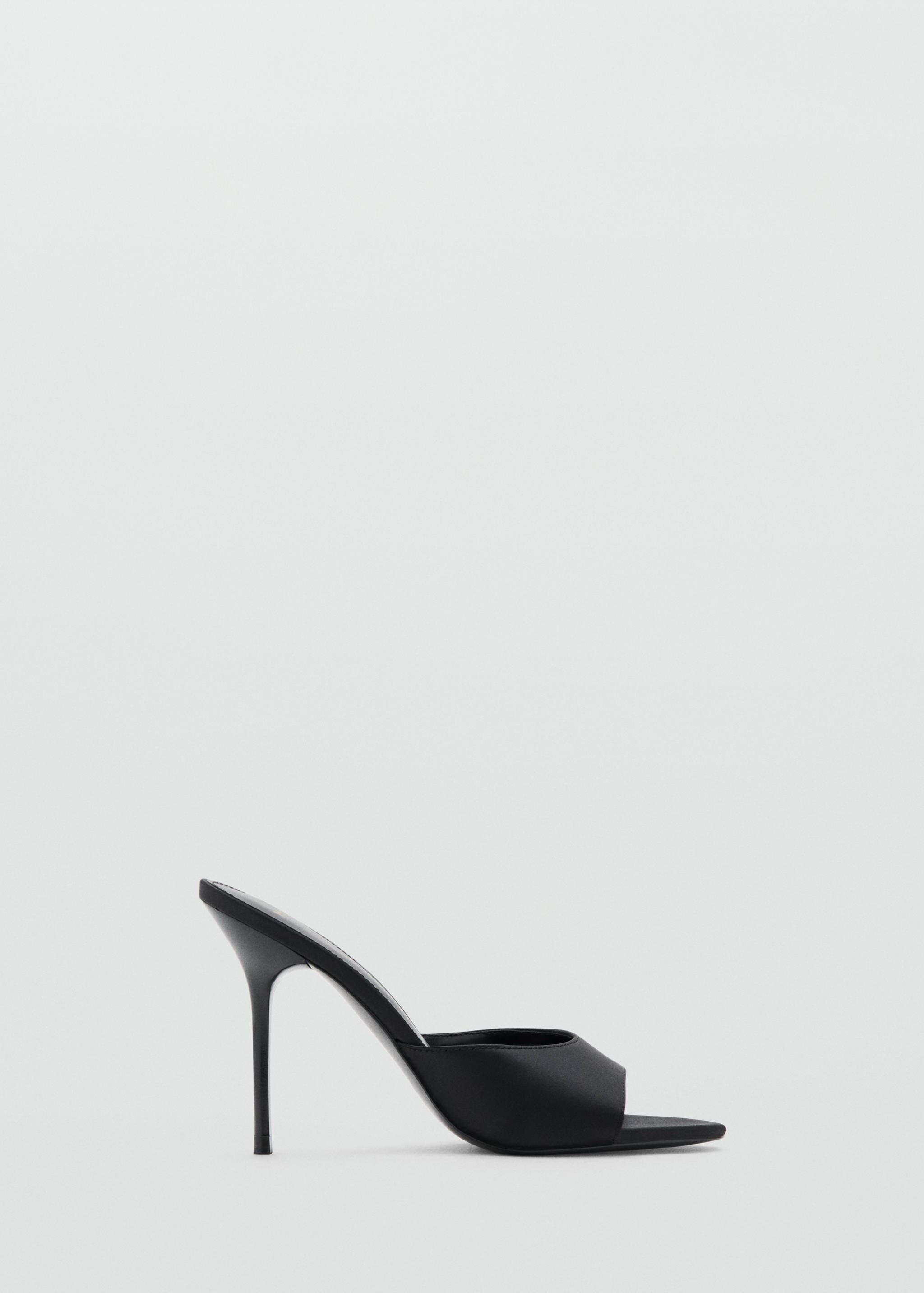 Satin high-heeled sandal - Article without model