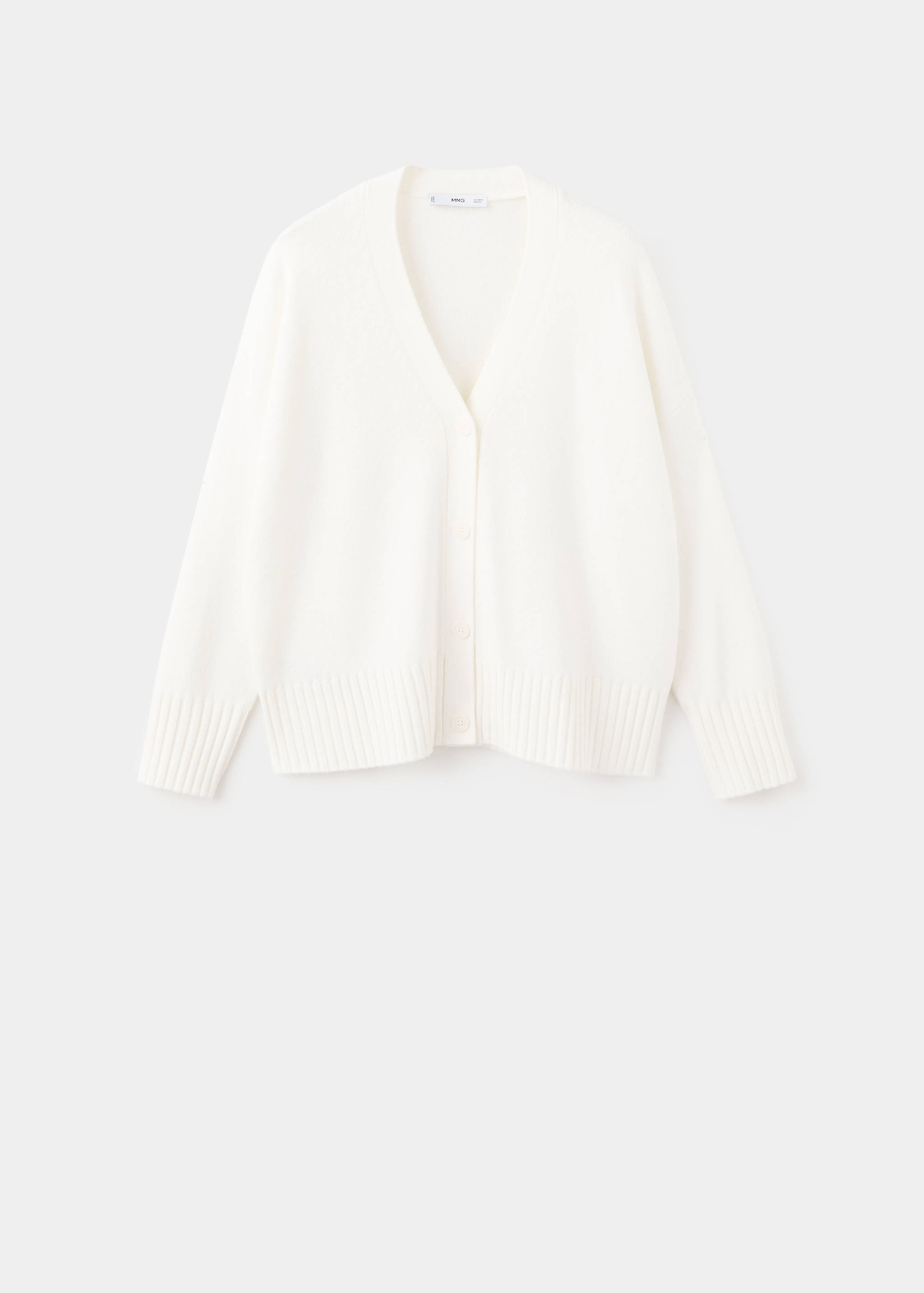 V-neck knitted cardigan - Article without model