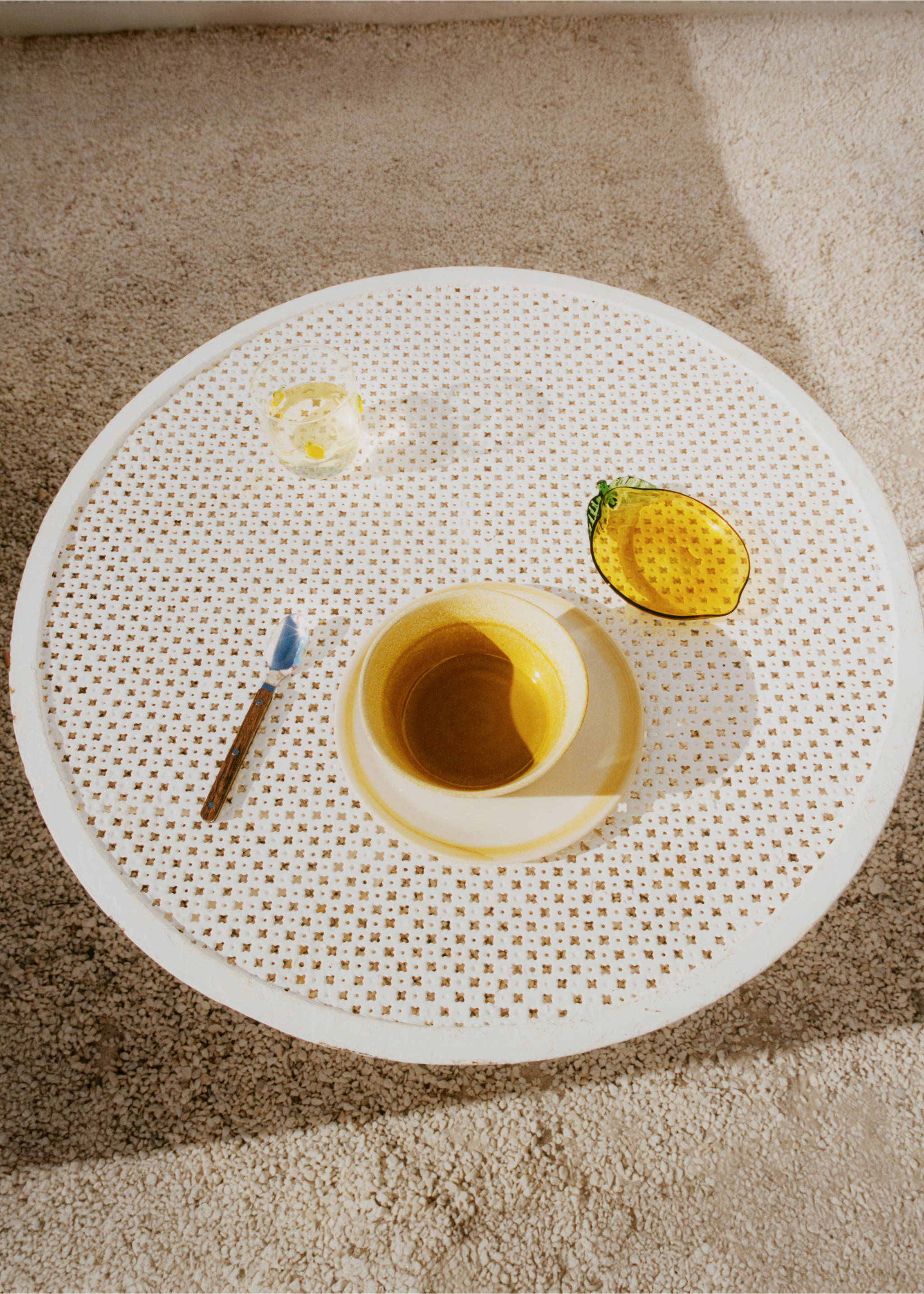 Μπολ κεραμικό ντεγκραντέ - Λεπτομέρεια του προϊόντος 5, Ώχρα. Ref: 27091312-00.