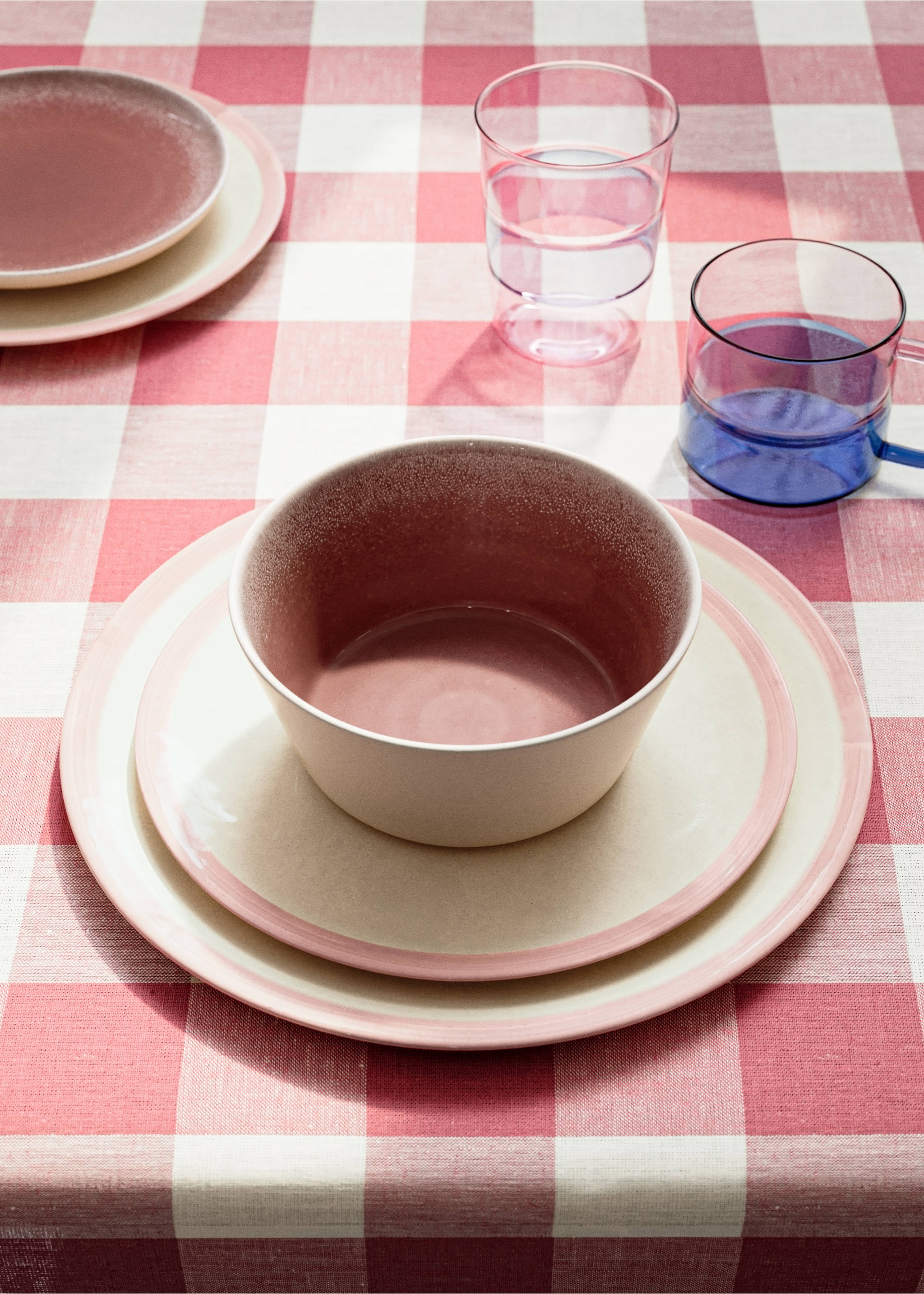 Bowl gres color degradado - Plano general, Rosa palo. Ref: 27091312-00.