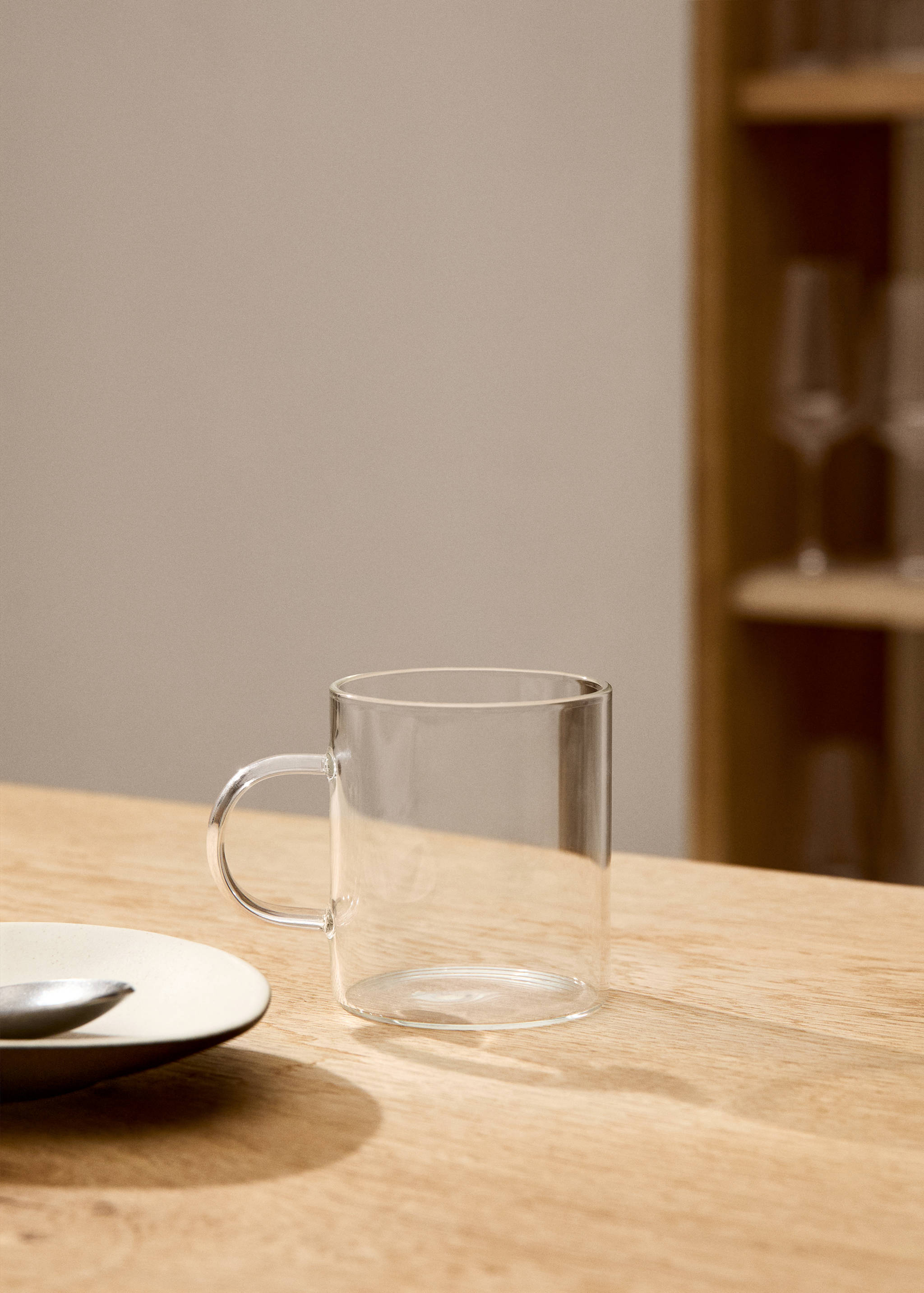 Borosilicate coffee mug - General plane