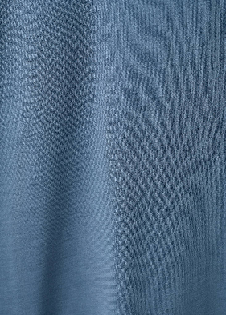 Micro-modal nightgown with straps — Blue