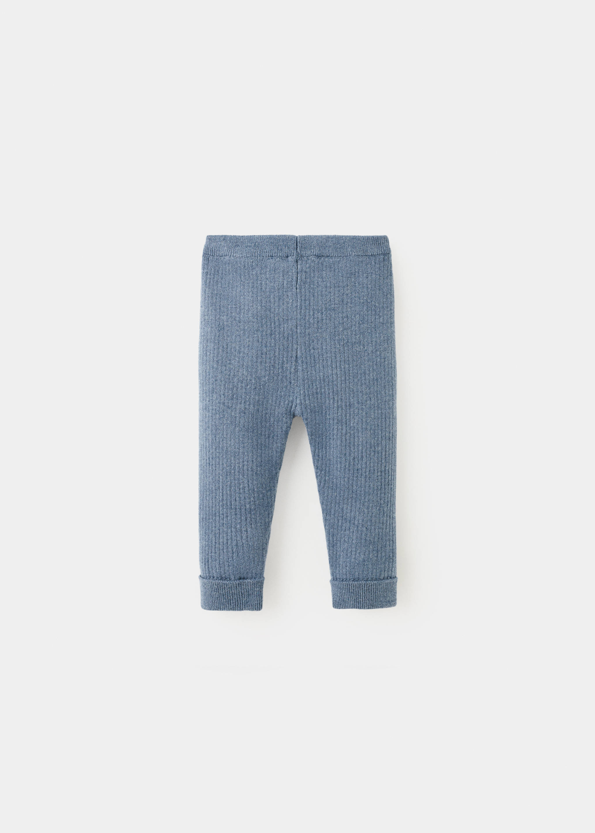 Ribbstickade leggings - Artikelns baksida