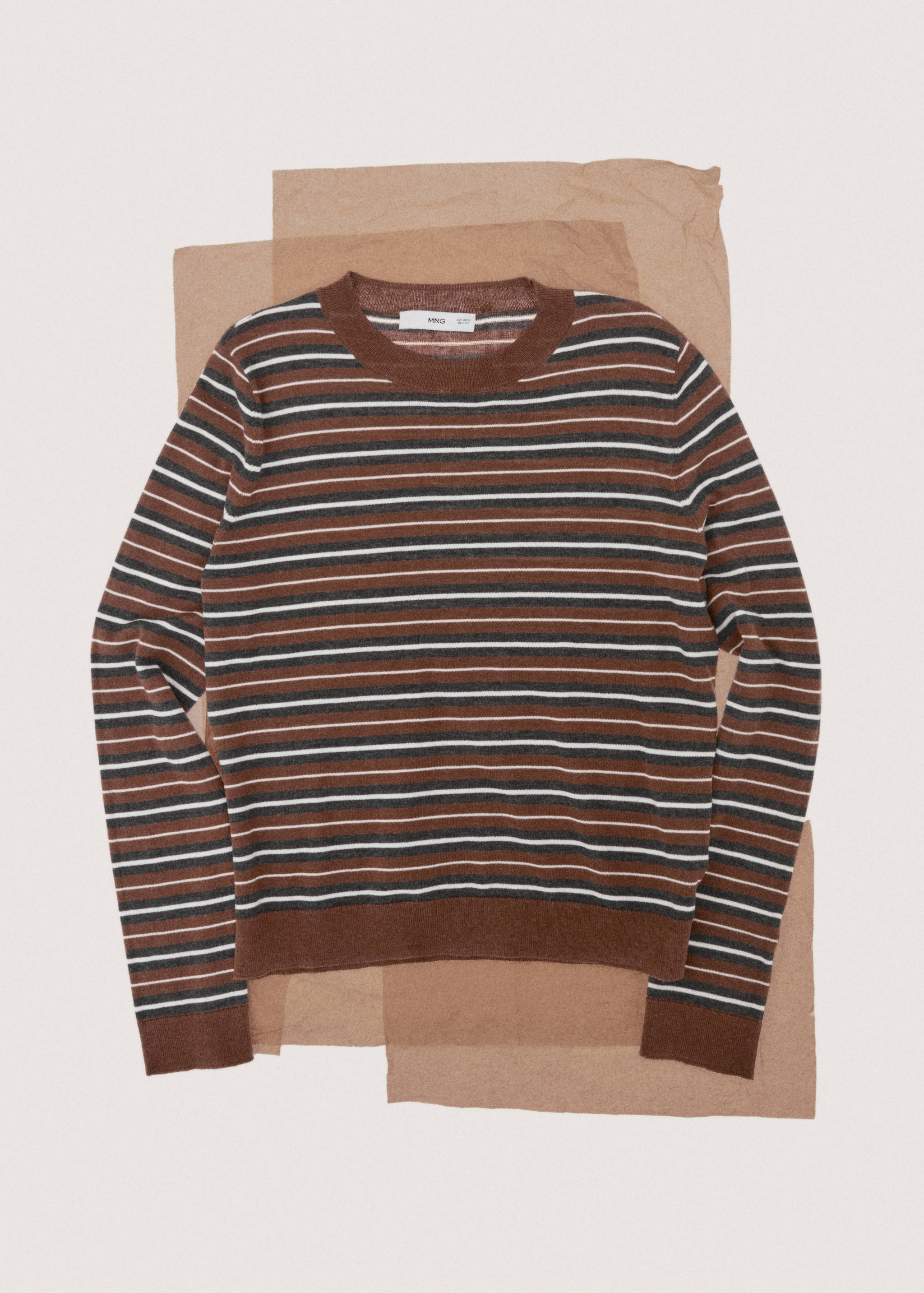 Knit striped sweater - Details of the article 7