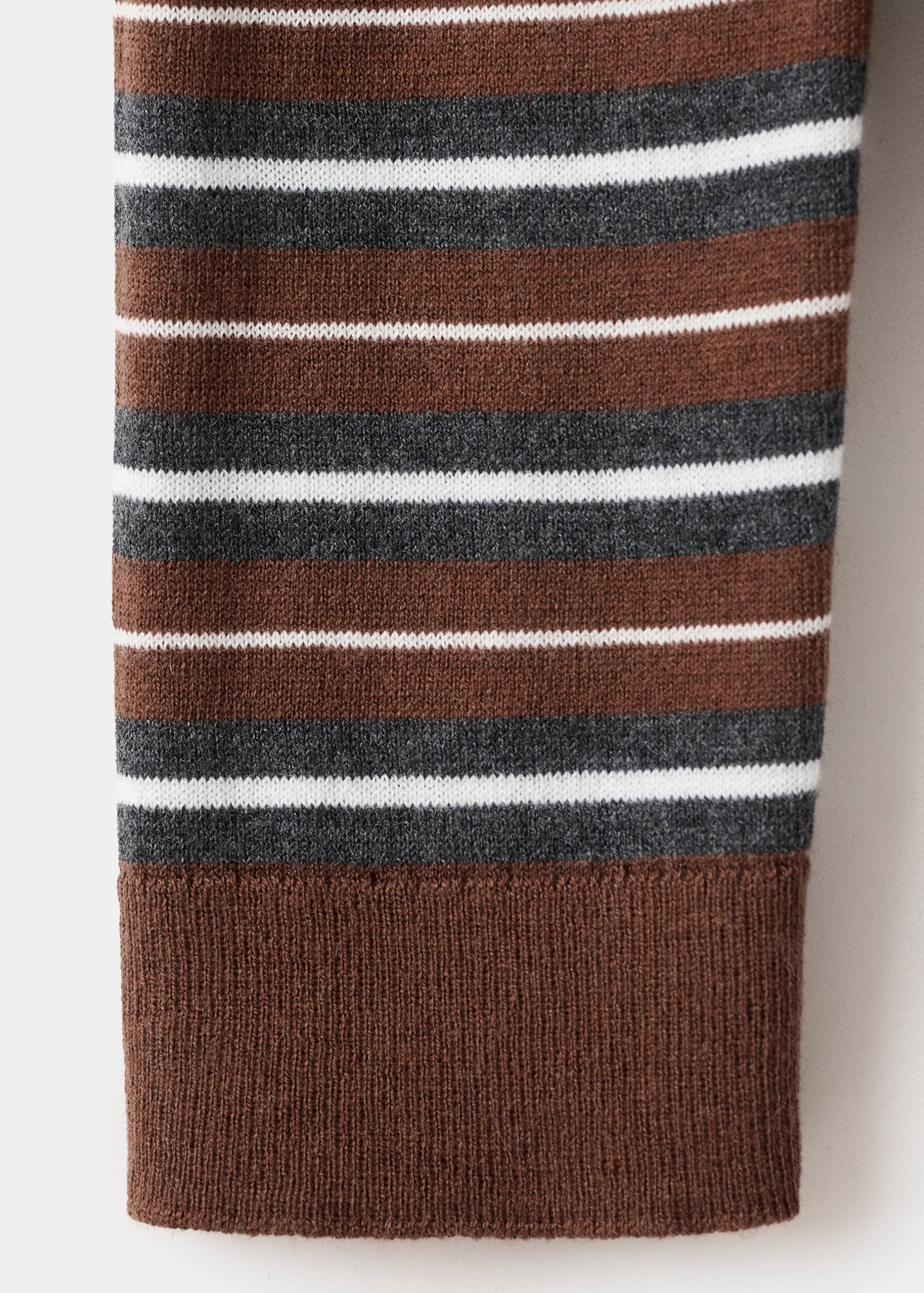 Knit striped sweater - Details of the article 8