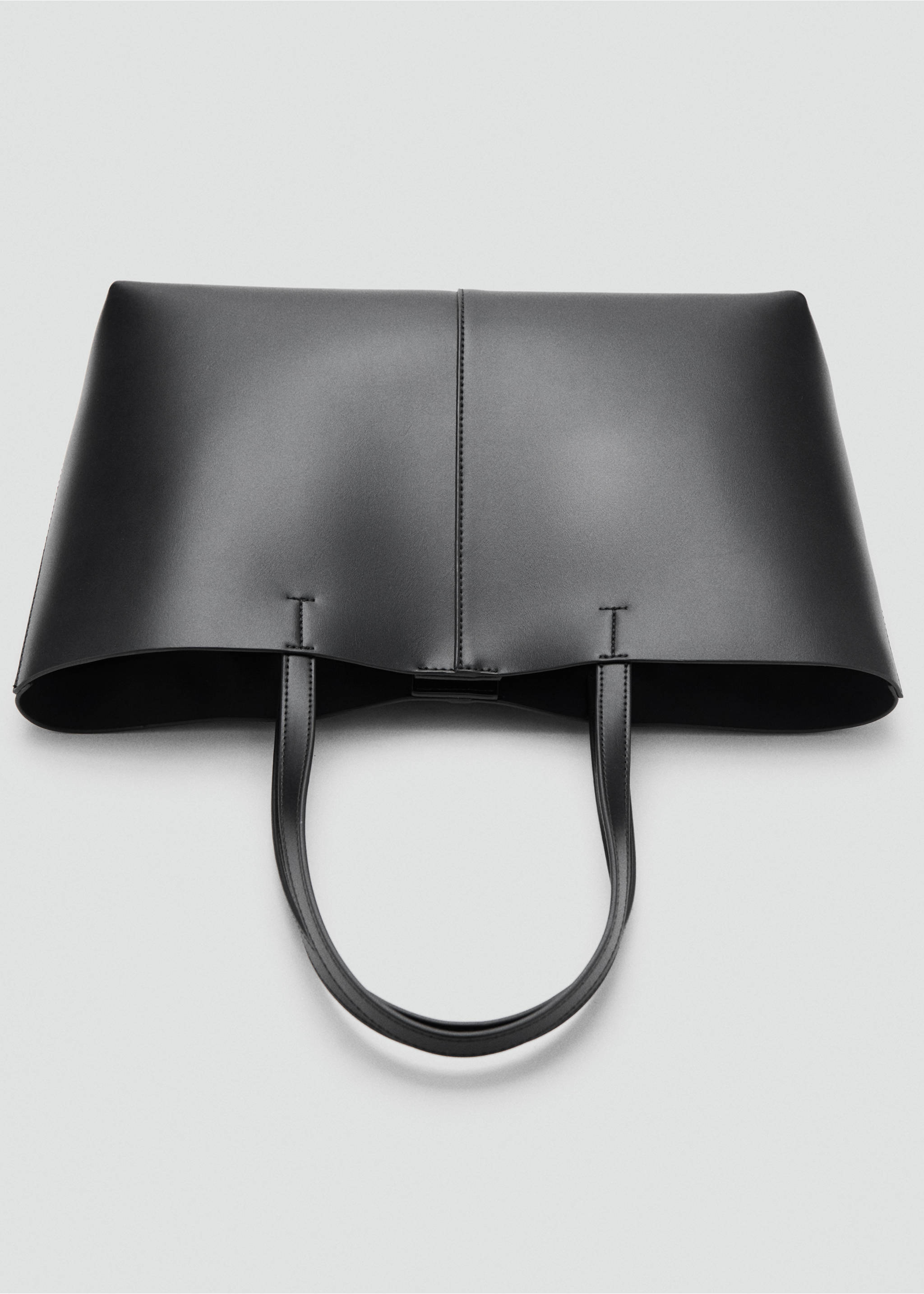 Sac cabas anse double - Détail de l'article 1, Noir. Ref: 27091336-00.