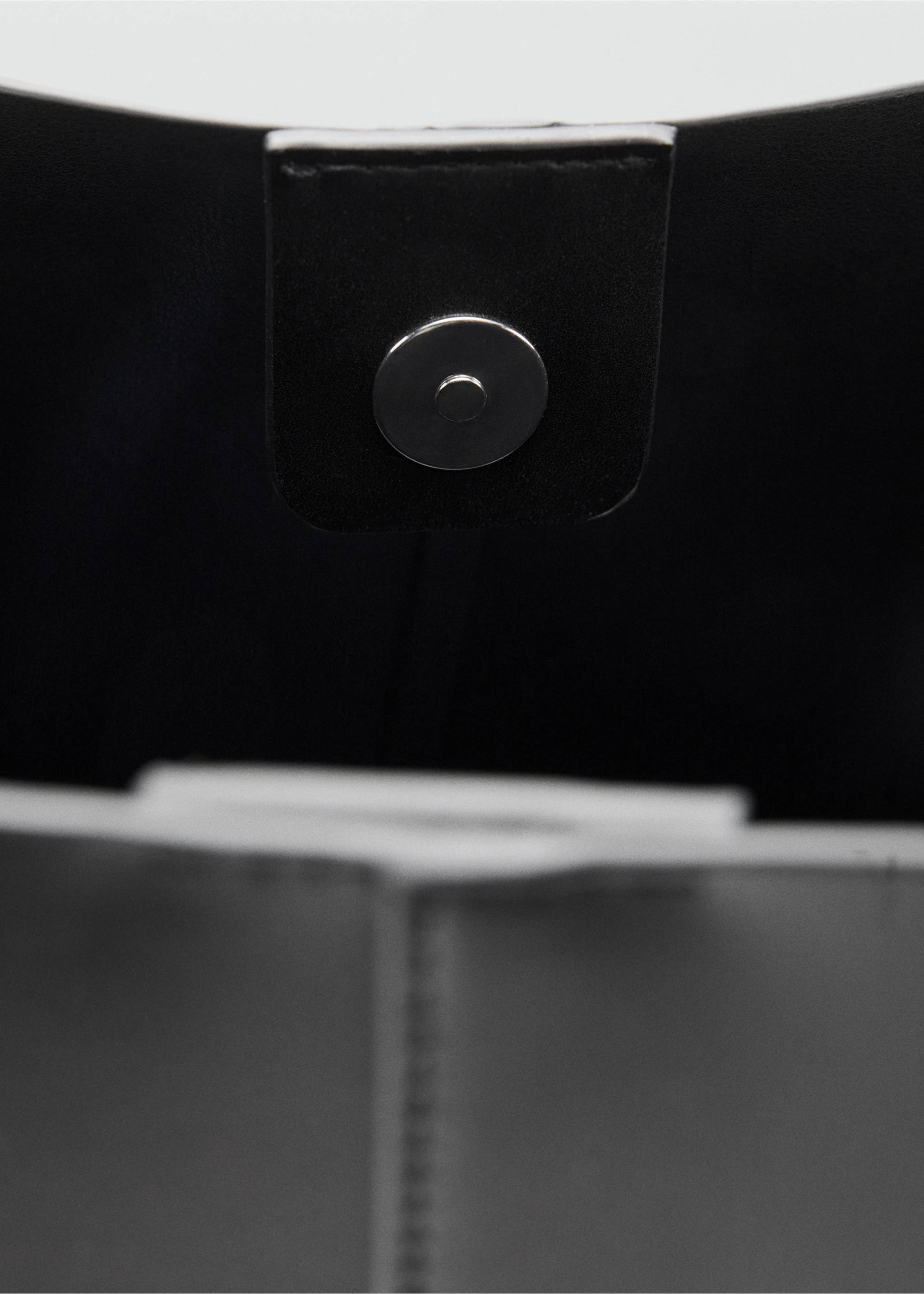 Sac cabas anse double - Détail de l'article 3, Noir. Ref: 27091336-00.