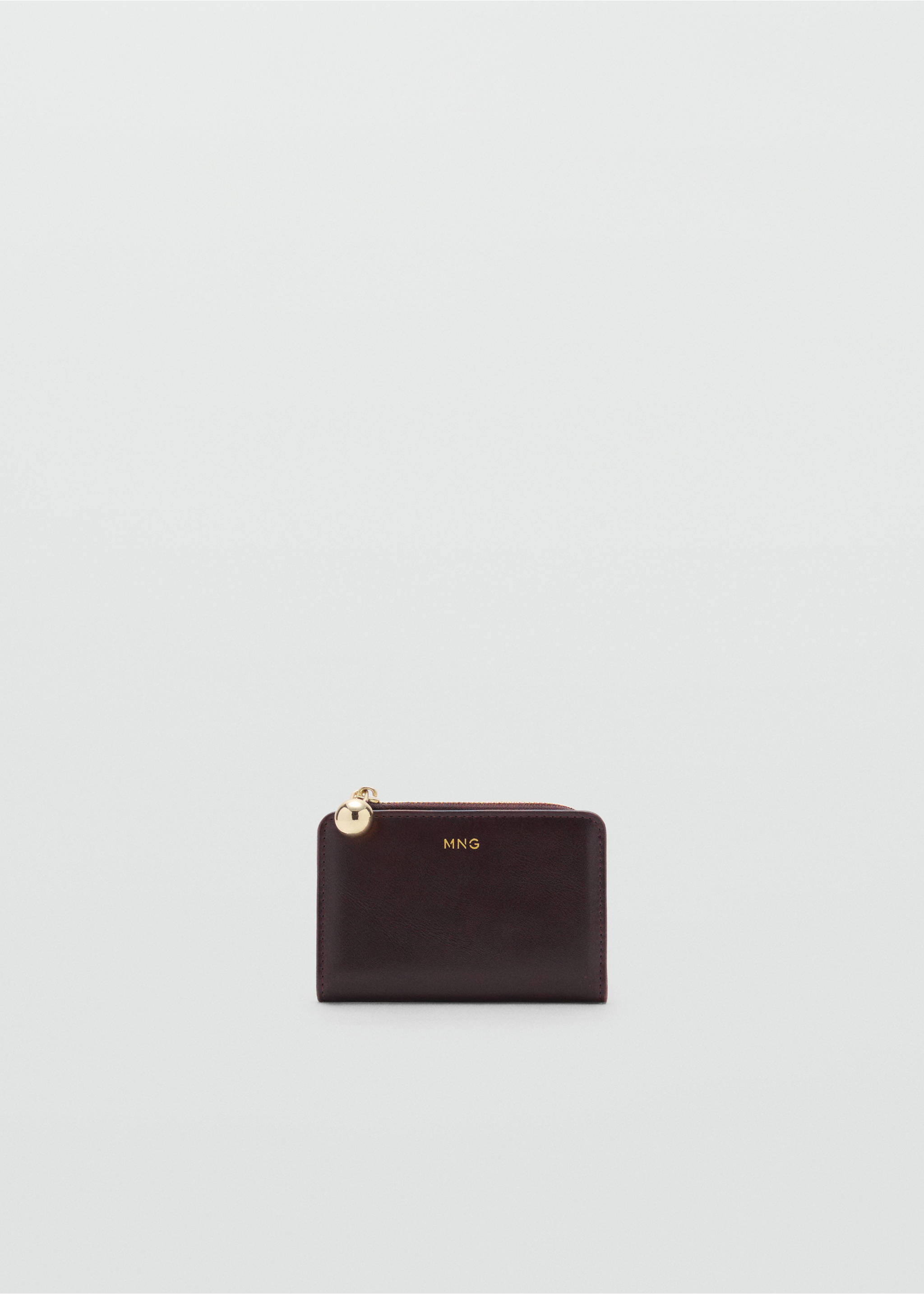 Mini-bead small purse - Article without model, Chocolate. Ref: 27091340-00.