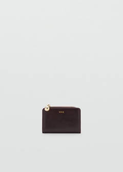 Mini-bead small purse — Chocolate 1